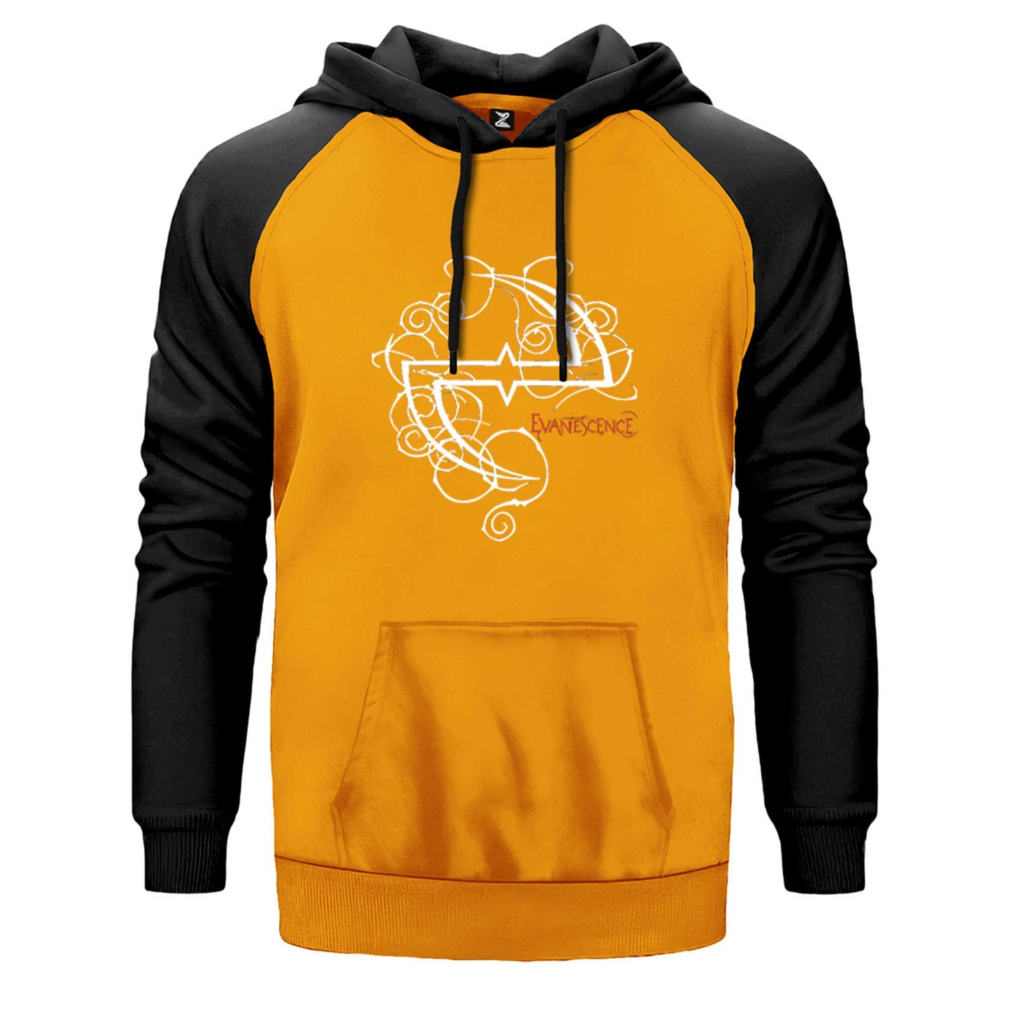 Evanescence Logo Çift Renk Reglan Kol Sweatshirt