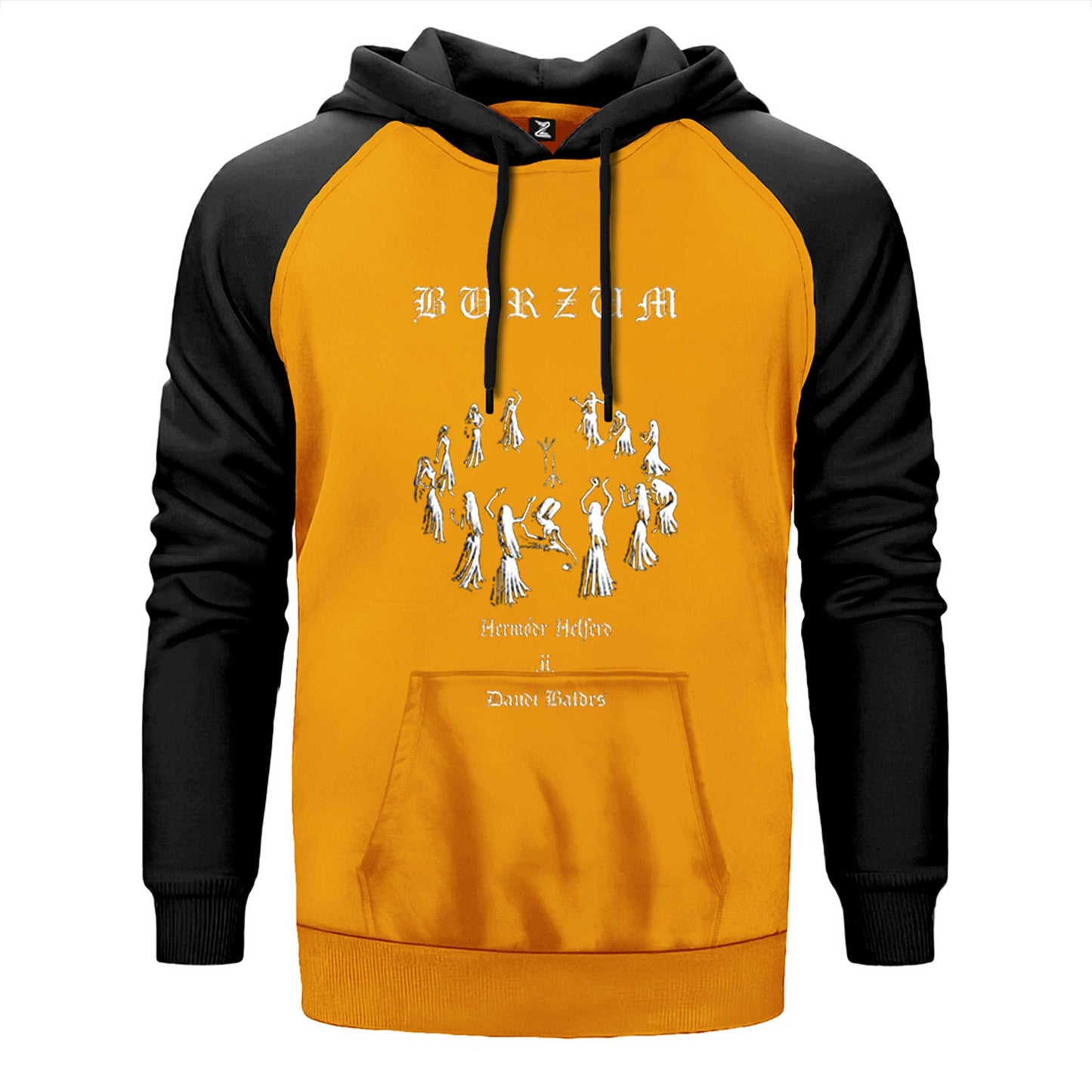 Burzum Graphic Çift Renk Reglan Kol Sweatshirt