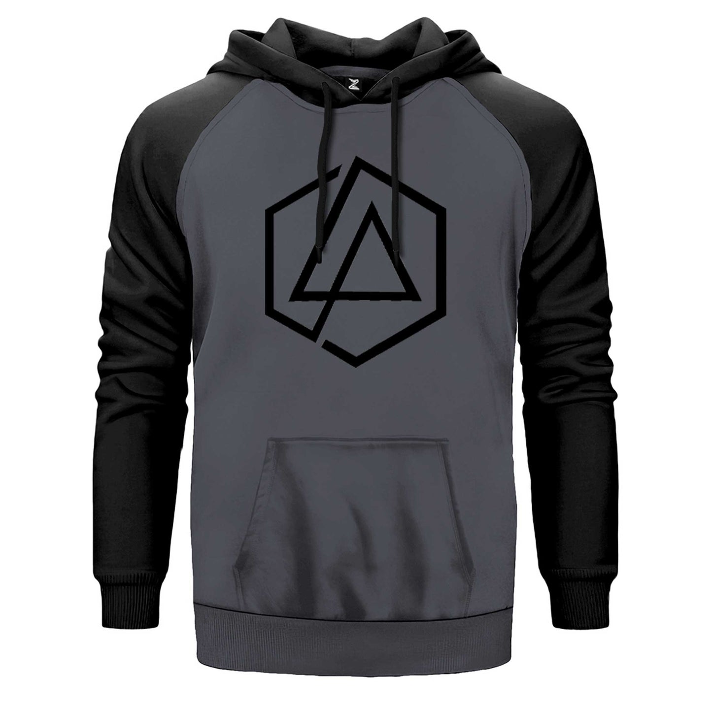 Linkin Park Symbol Çift Renk Reglan Kol Sweatshirt