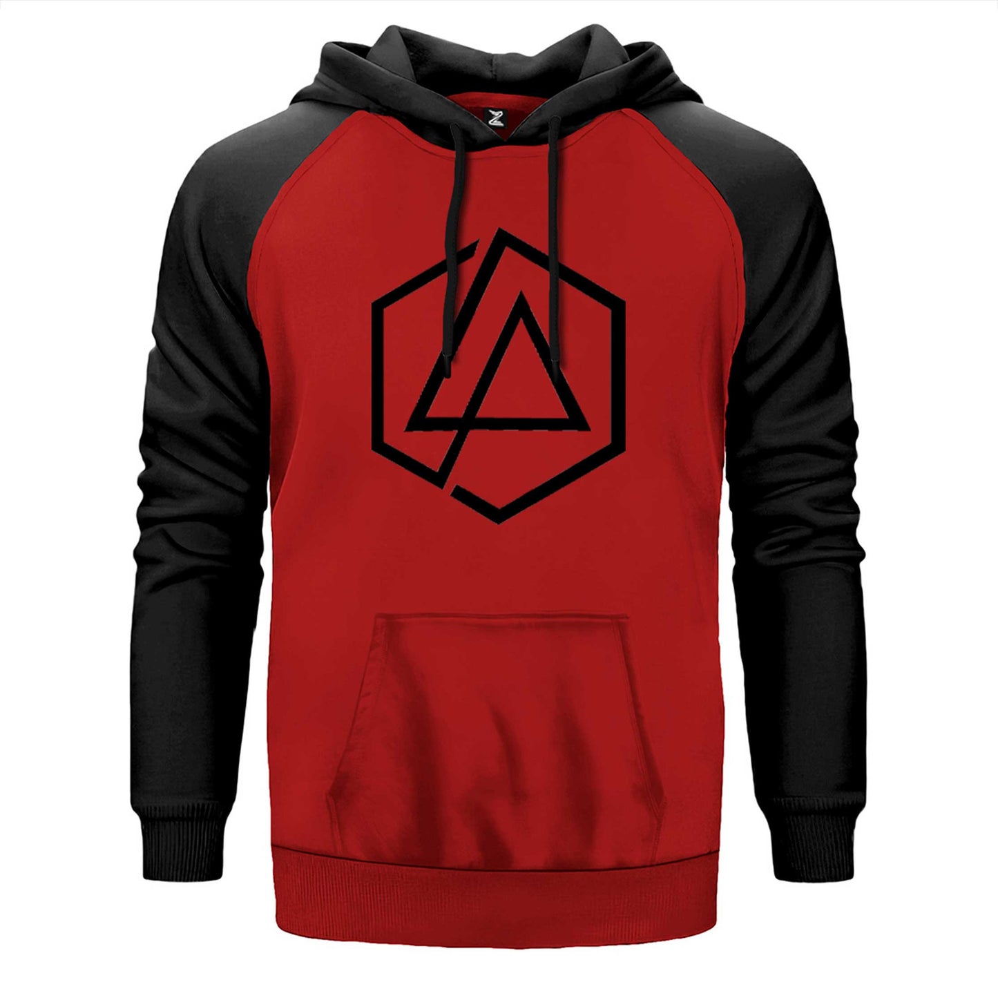 Linkin Park Symbol Çift Renk Reglan Kol Sweatshirt