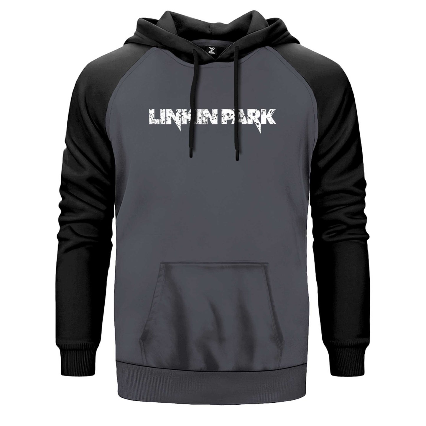 Linkin Park Yazı Çift Renk Reglan Kol Sweatshirt