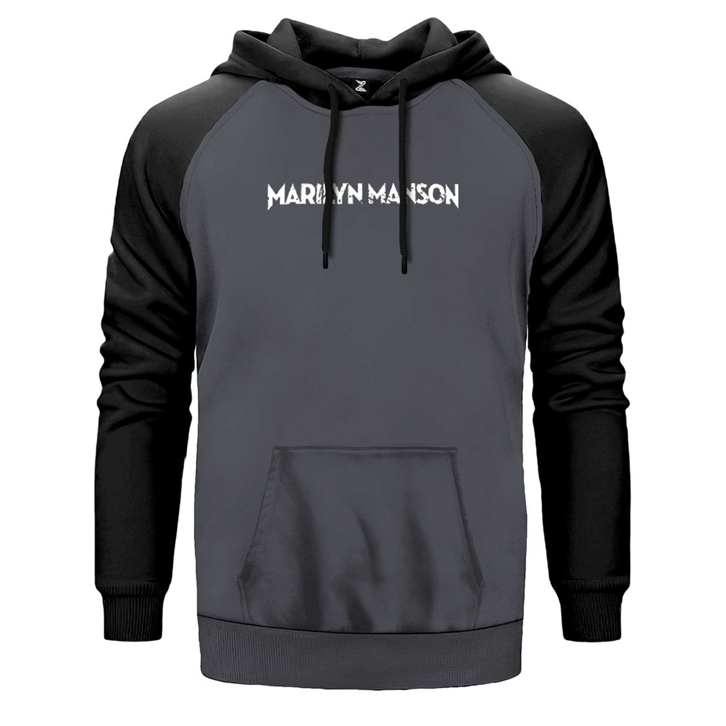 Marilyn Manson Classic Çift Renk Reglan Kol Sweatshirt
