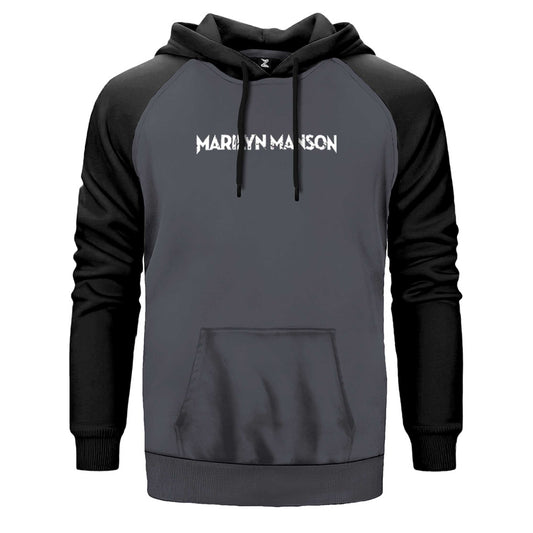 Marilyn Manson Classic Çift Renk Reglan Kol Sweatshirt