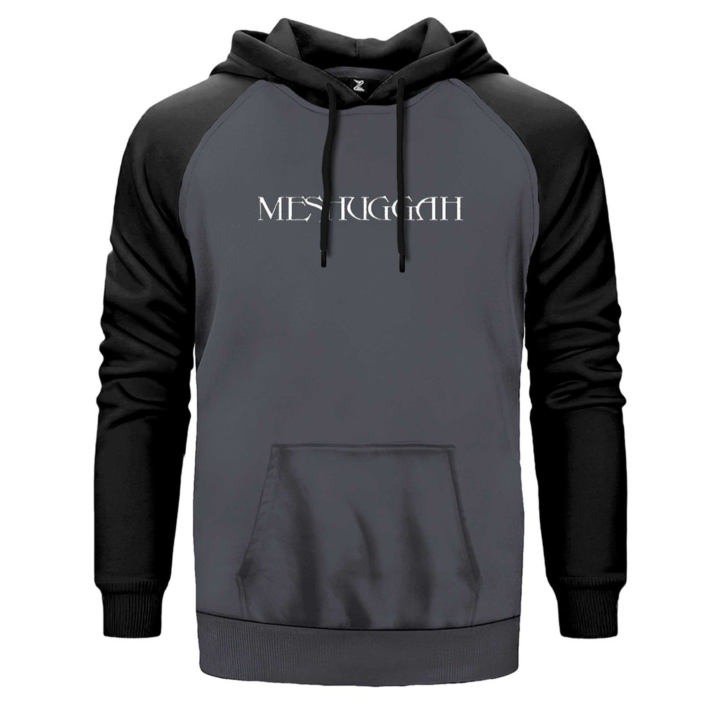 Meshuggah Logo Çift Renk Reglan Kol Sweatshirt