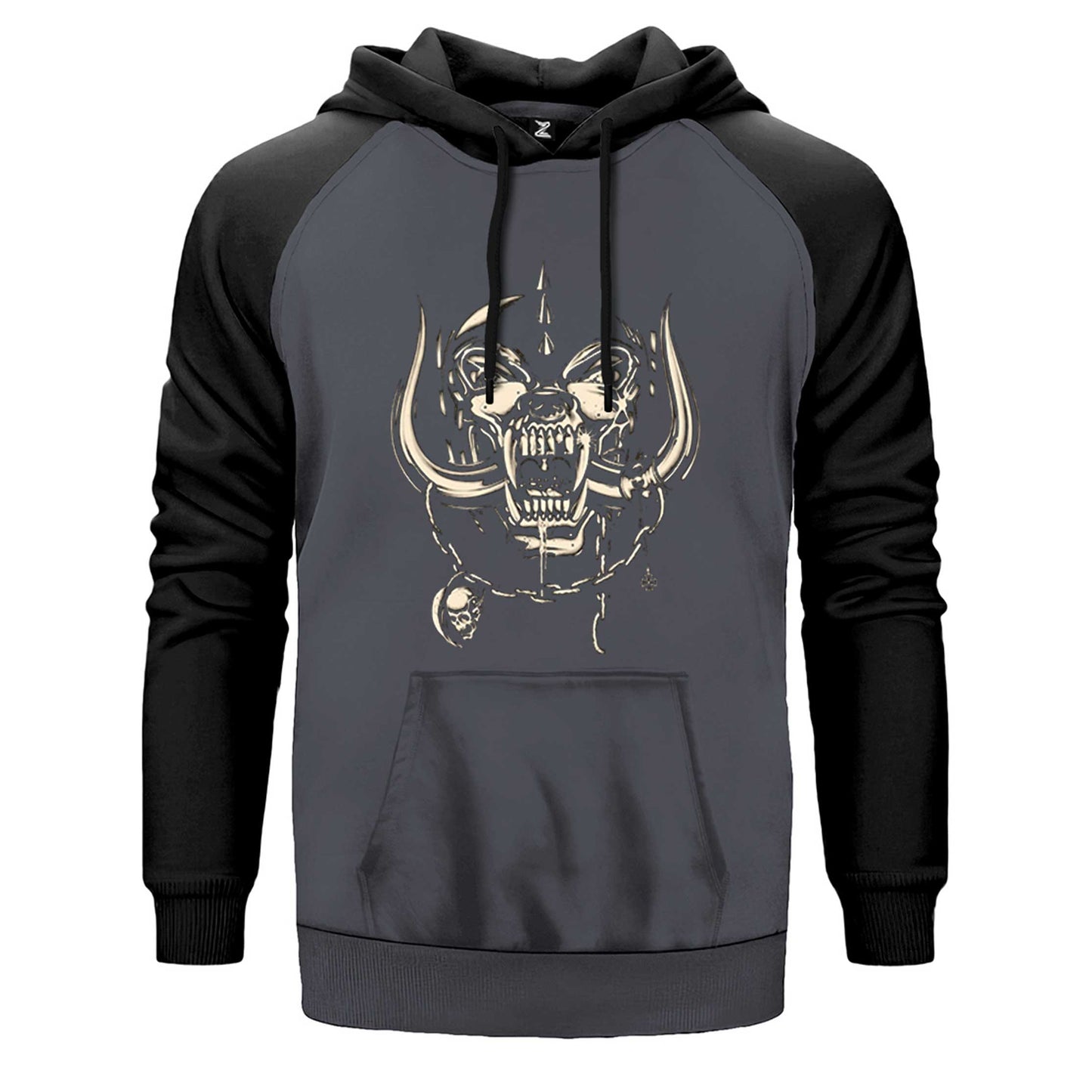 Motörhead Logo Çift Renk Reglan Kol Sweatshirt