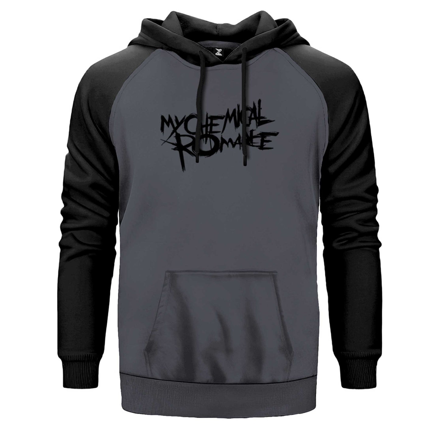 My Chemical Romance Logo Symbol Çift Renk Reglan Kol Sweatshirt