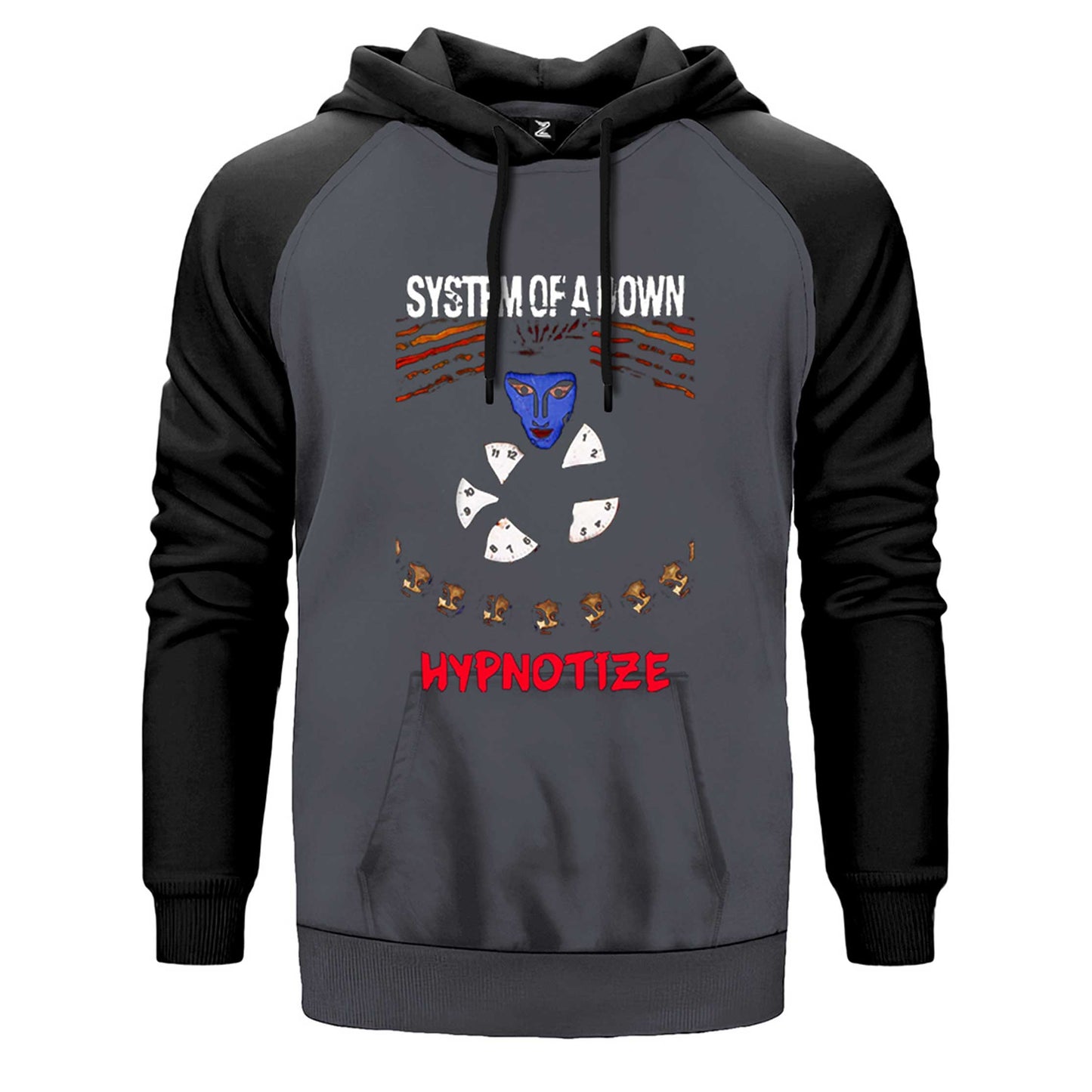 System of a Down Hypnotize Çift Renk Reglan Kol Sweatshirt