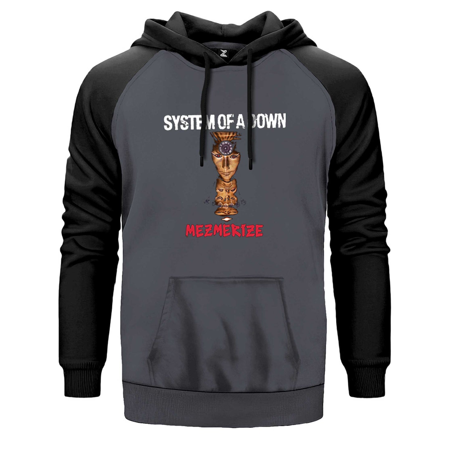 System of a Down Mezmerize Çift Renk Reglan Kol Sweatshirt