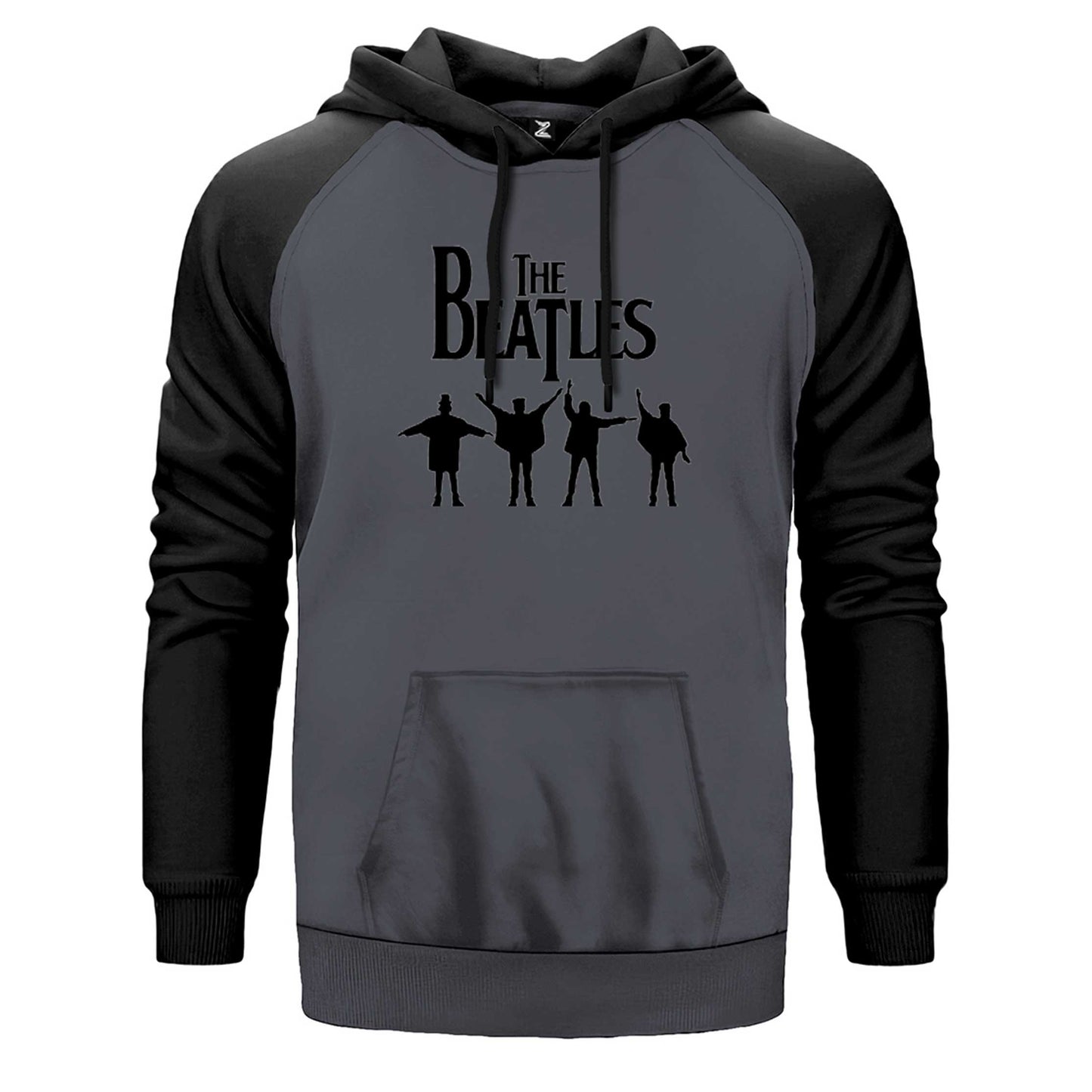 The Beatles Help! Çift Renk Reglan Kol Sweatshirt