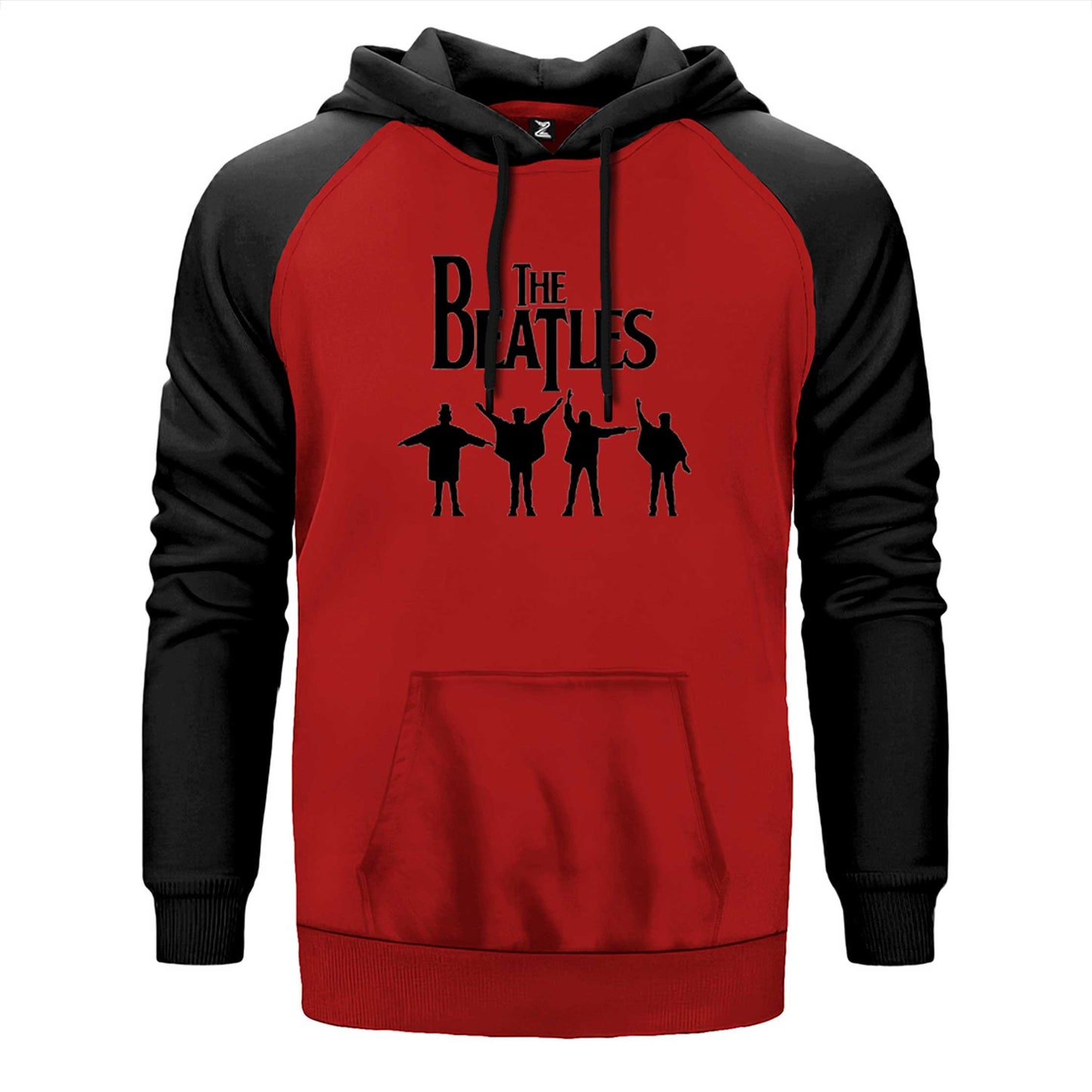 The Beatles Help! Çift Renk Reglan Kol Sweatshirt