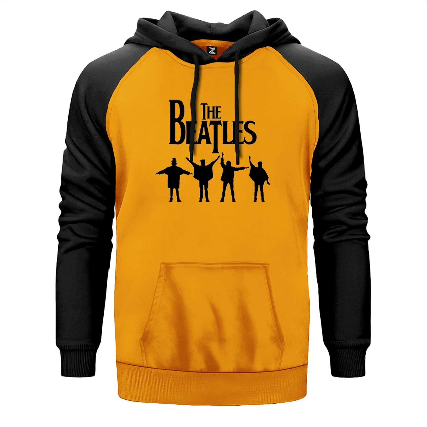 The Beatles Help! Çift Renk Reglan Kol Sweatshirt