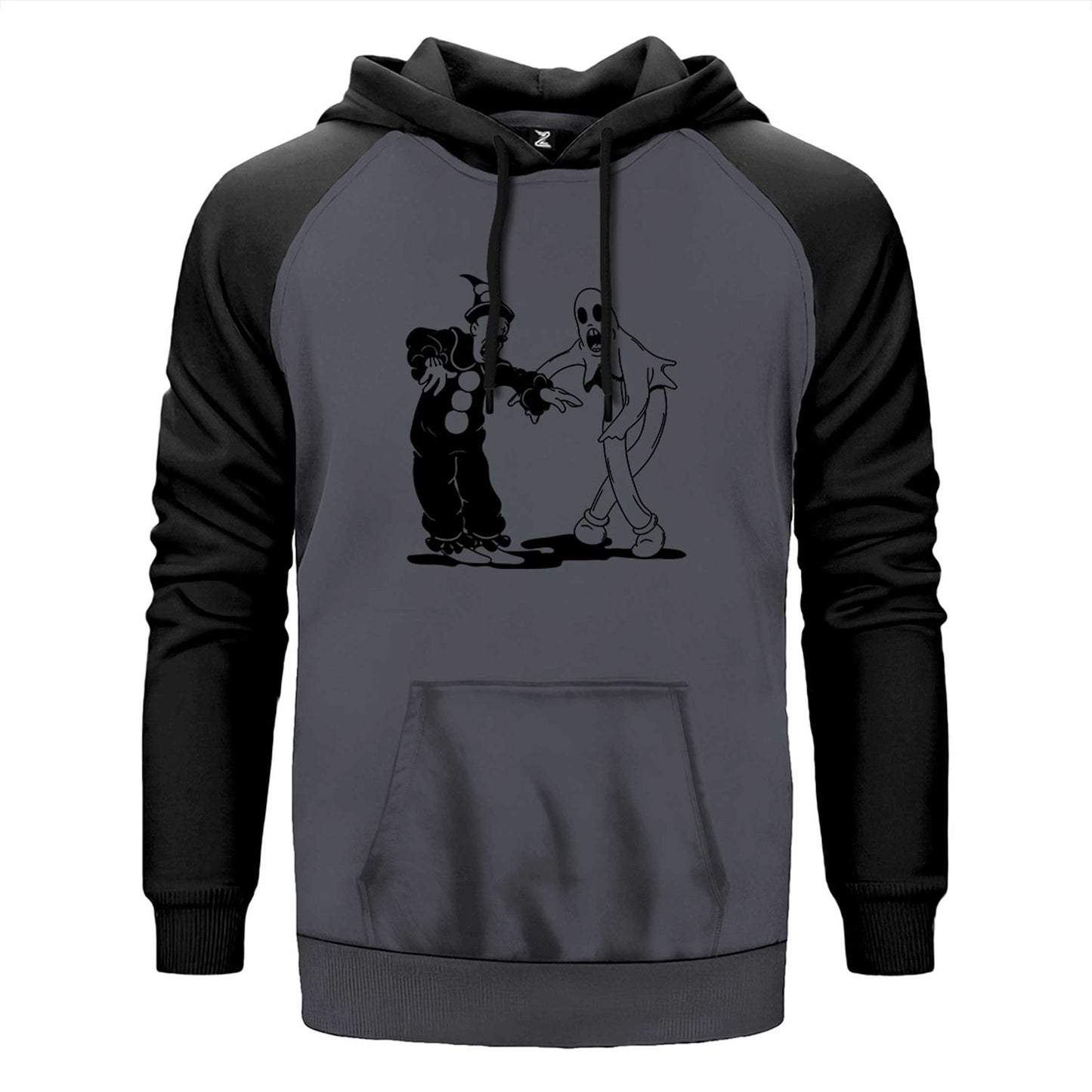 Ghostemane Duet Çift Renk Reglan Kol Sweatshirt