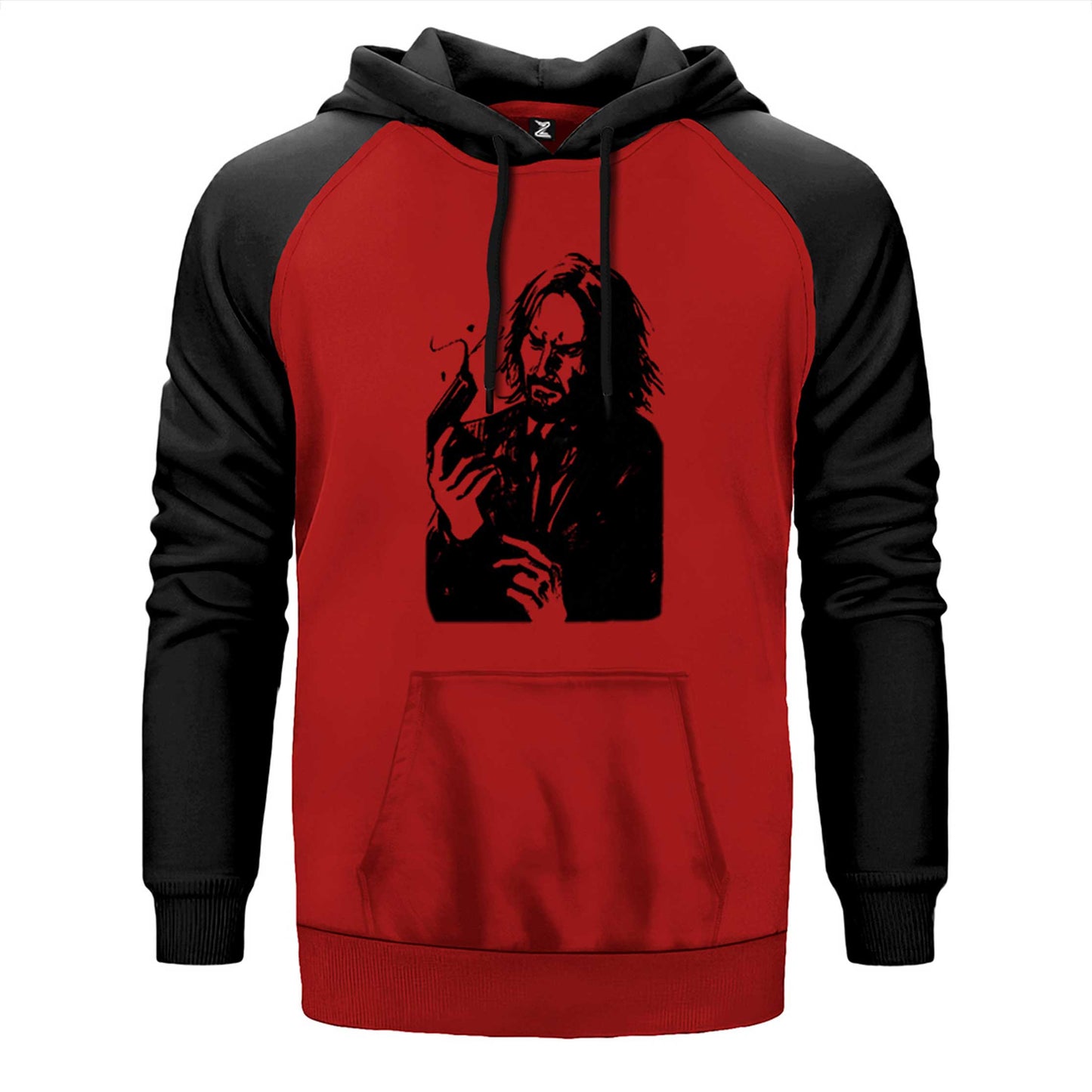 john Wick Chapter 4 Guns Çift Renk Reglan Kol Sweatshirt