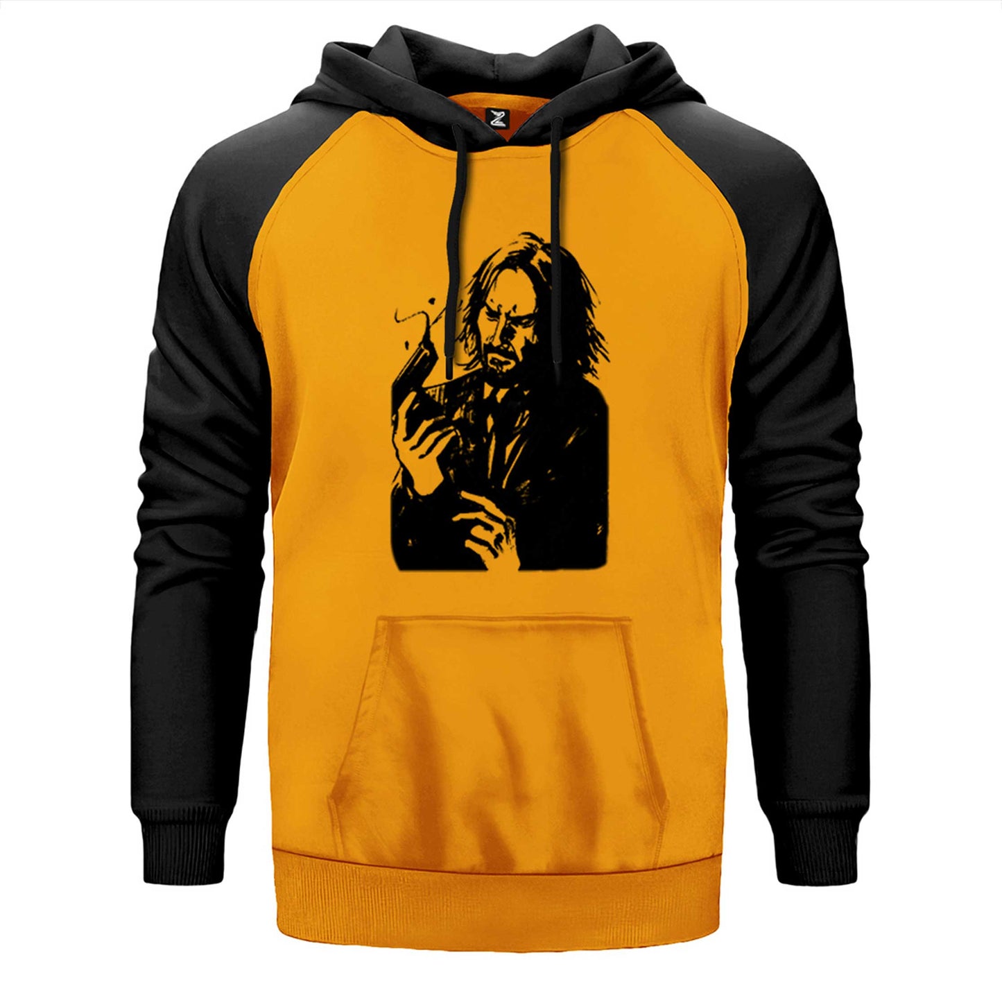 john Wick Chapter 4 Guns Çift Renk Reglan Kol Sweatshirt