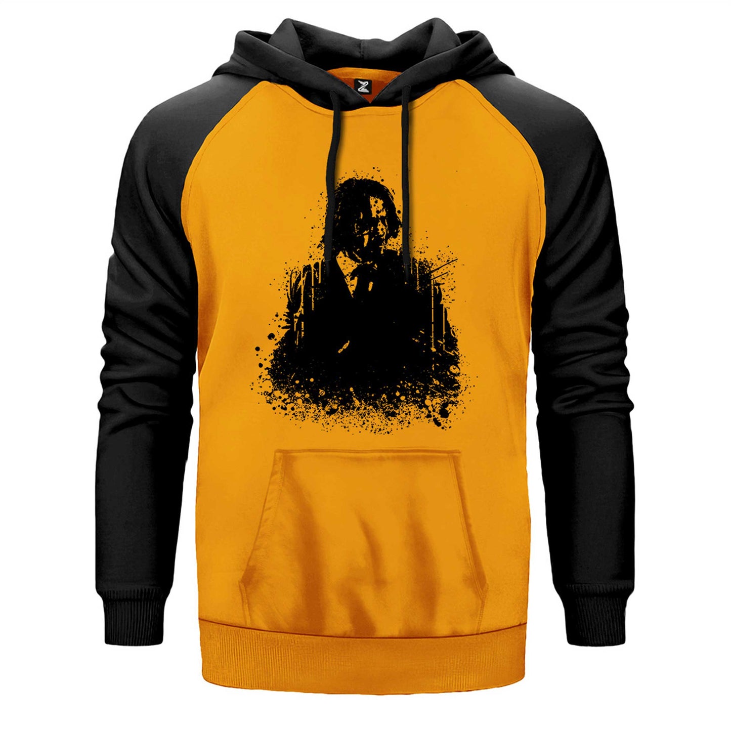 John Wick Chapter Siluet Çift Renk Reglan Kol Sweatshirt