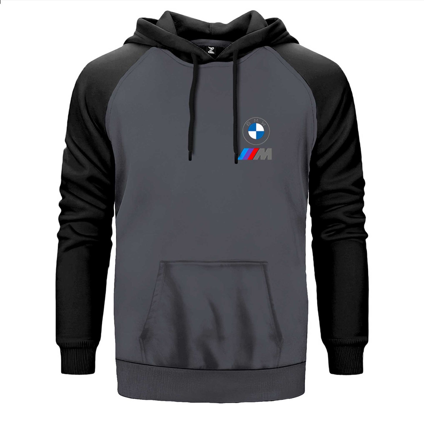 BMW Logo M Power Çift Renk Reglan Kol Sweatshirt