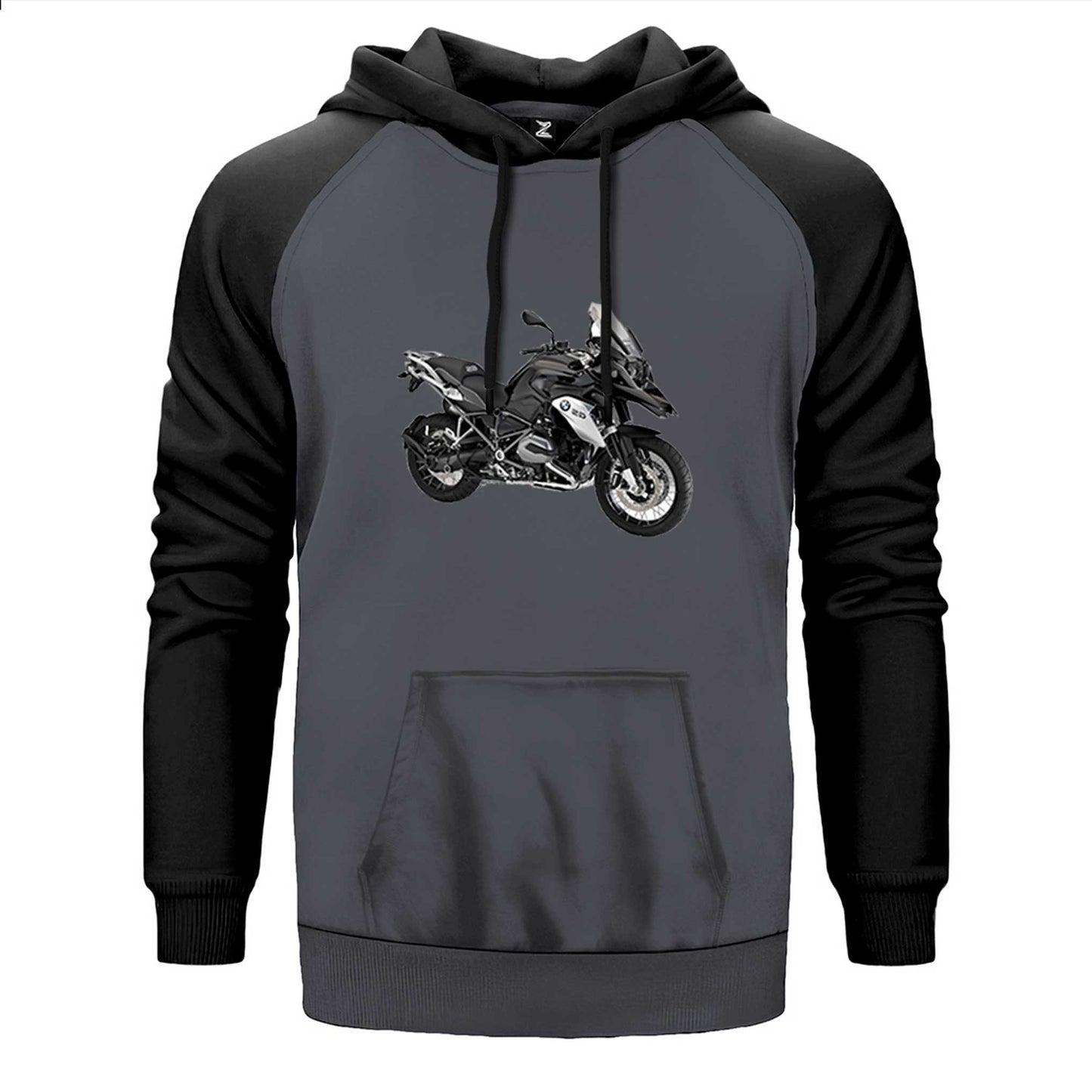 BMW R1200 GS Çift Renk Reglan Kol Sweatshirt