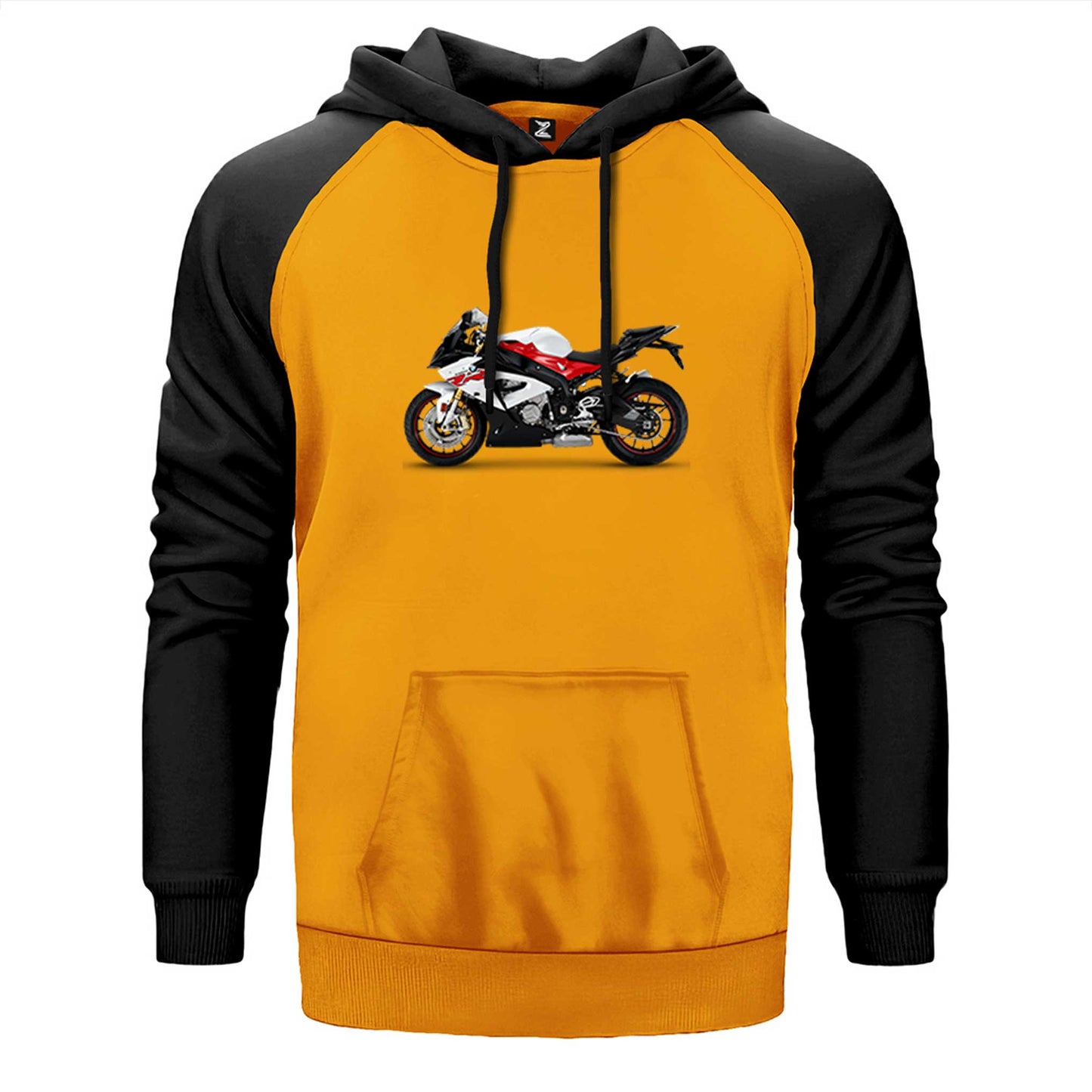 BMW S1000RR Red Çift Renk Reglan Kol Sweatshirt