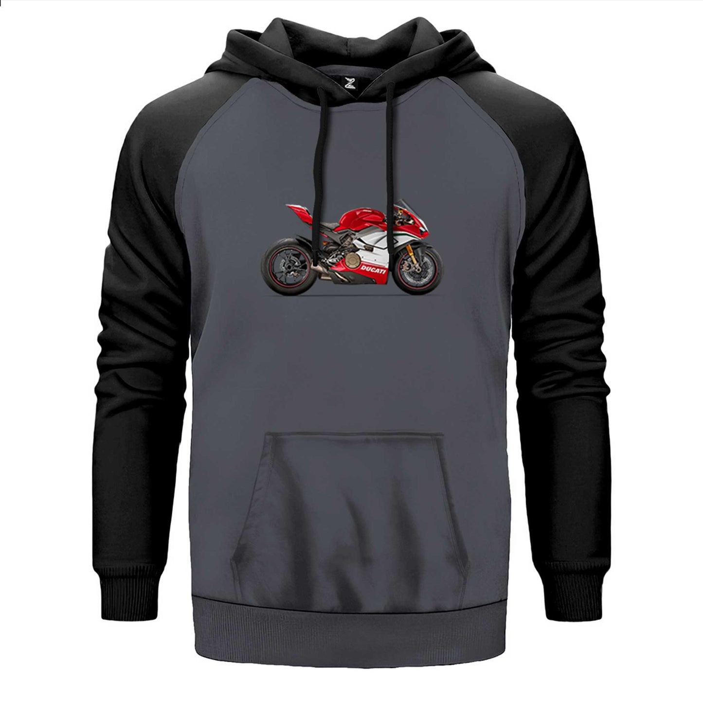 Ducati 1299 Ducati Panigale V4 Çift Renk Reglan Kol Sweatshirt