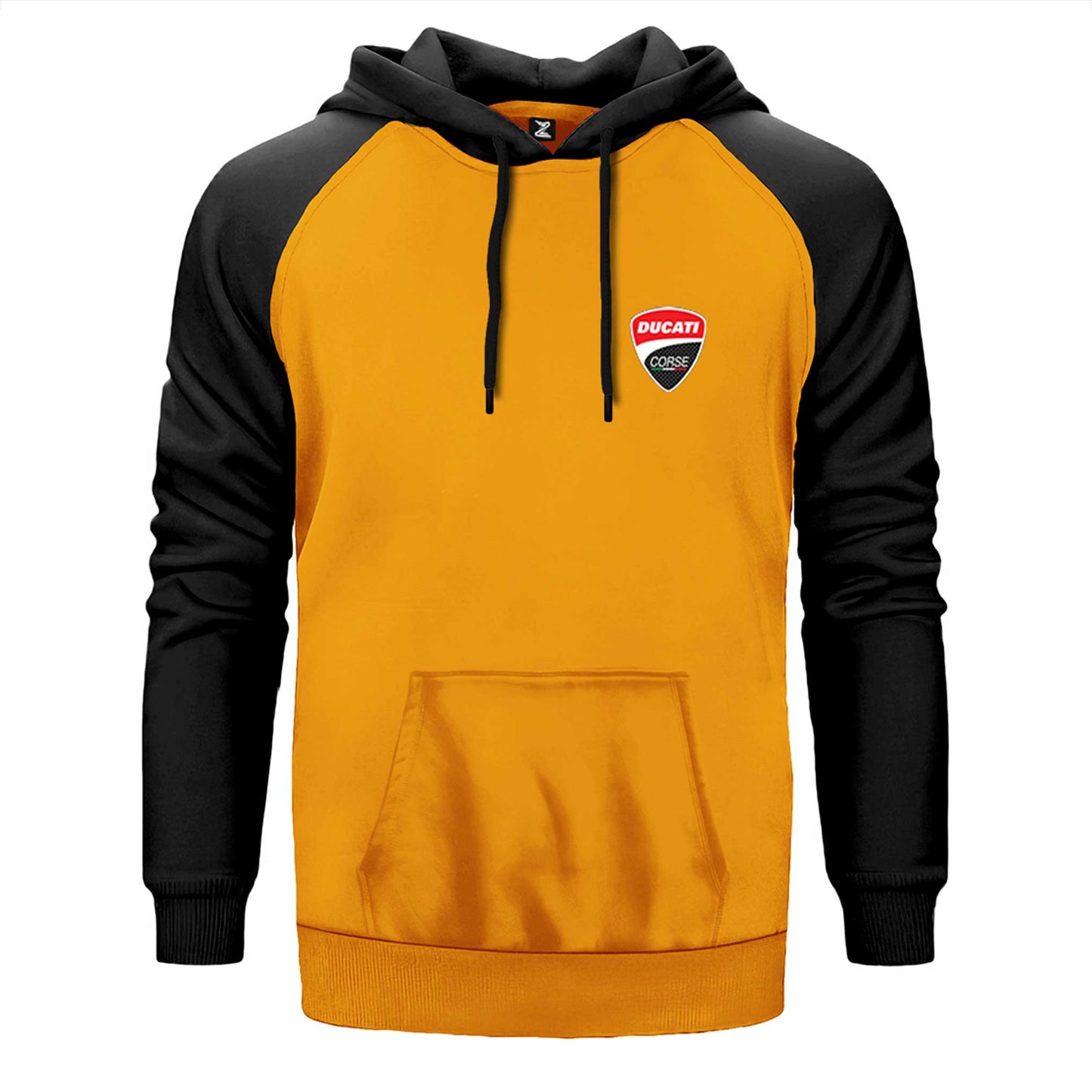 Ducati Corse Logo Çift Renk Reglan Kol Sweatshirt