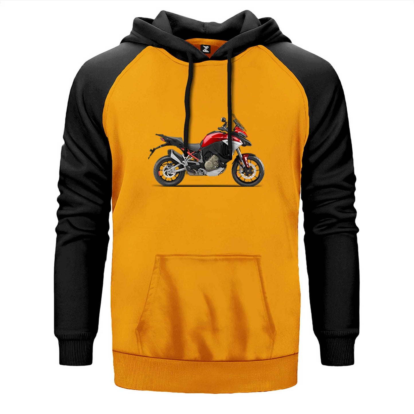 Ducati Multistrada V4 Red-MY21 Çift Renk Reglan Kol Sweatshirt