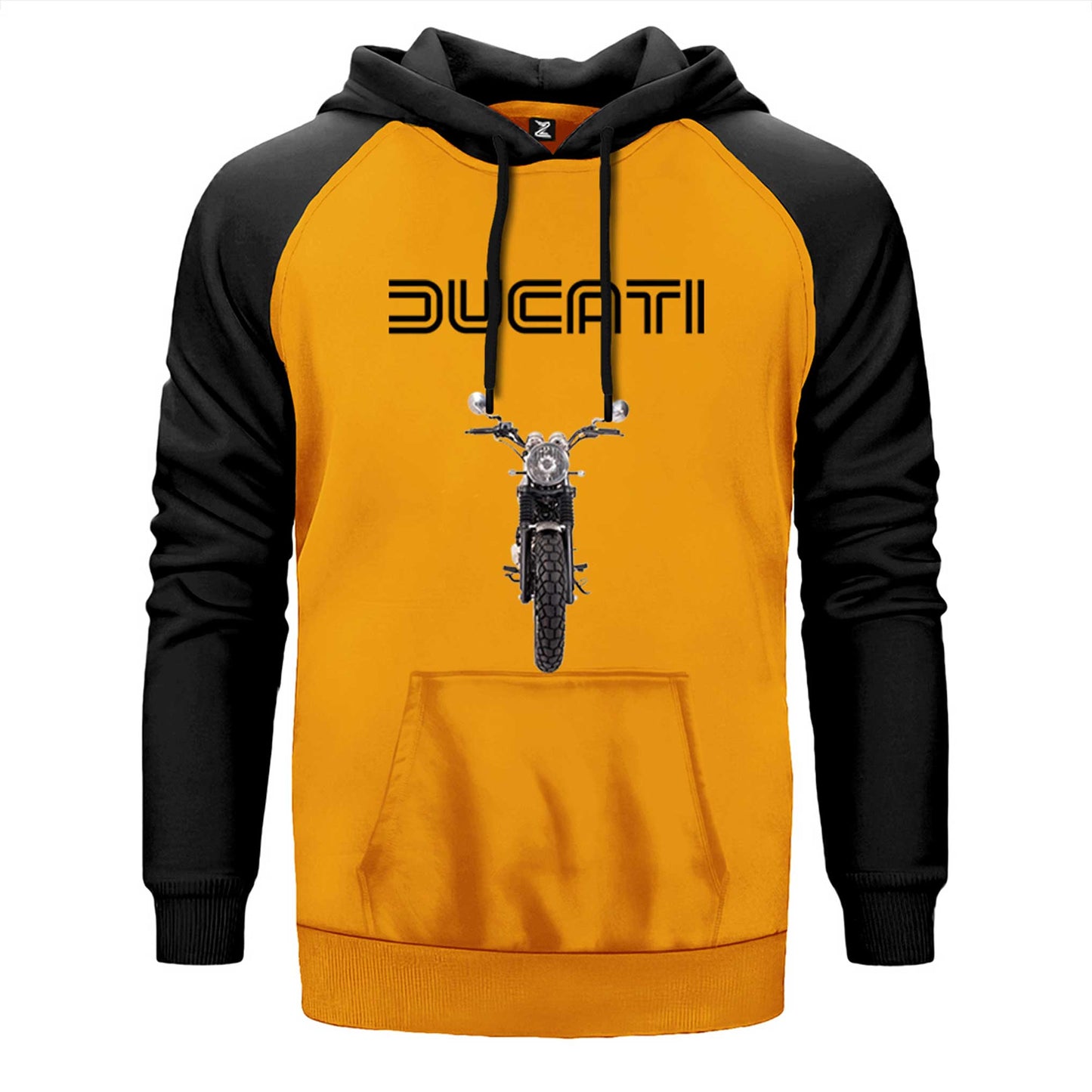 Ducati Scrambler EICMA Çift Renk Reglan Kol Sweatshirt