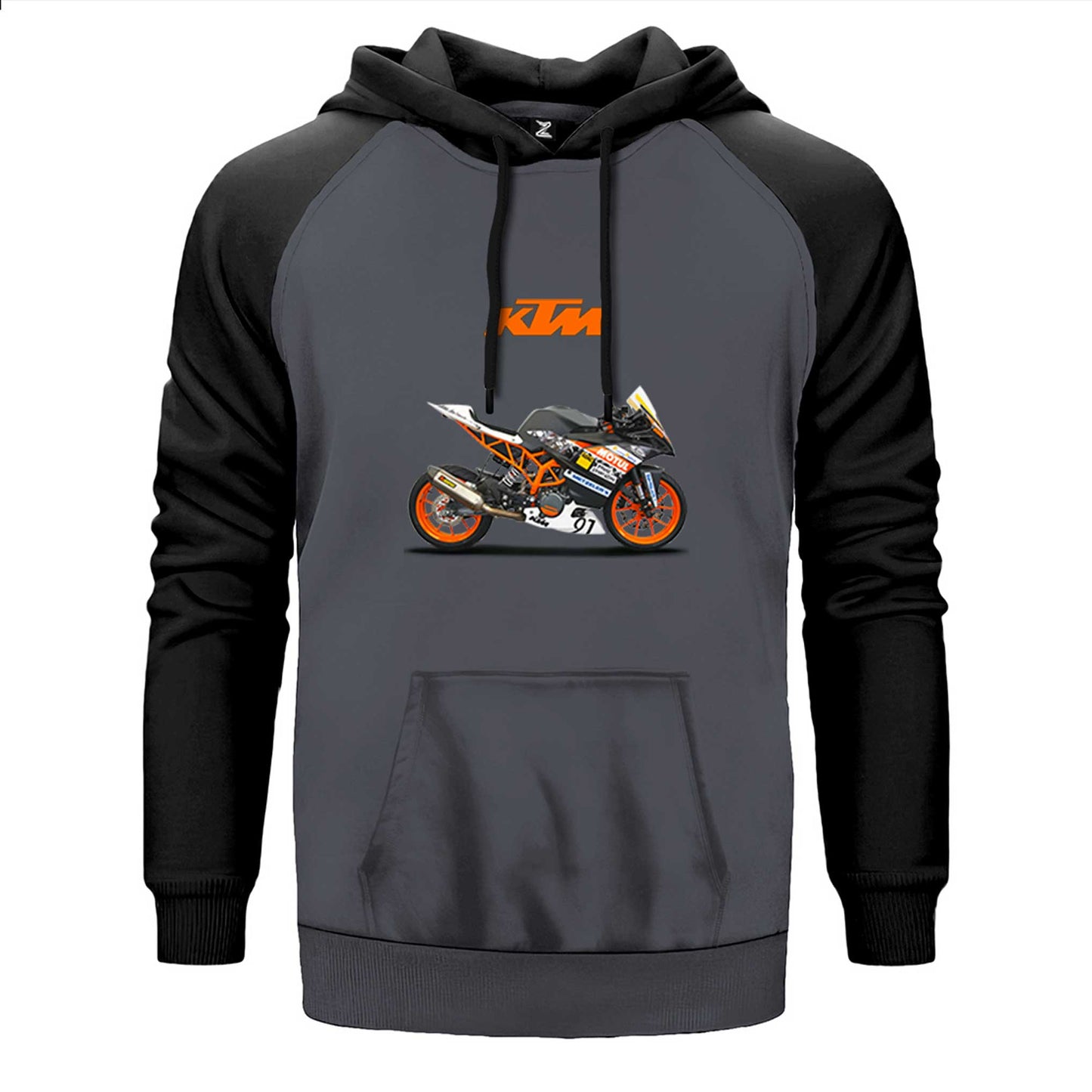 KTM RC 390 Çift Renk Reglan Kol Sweatshirt