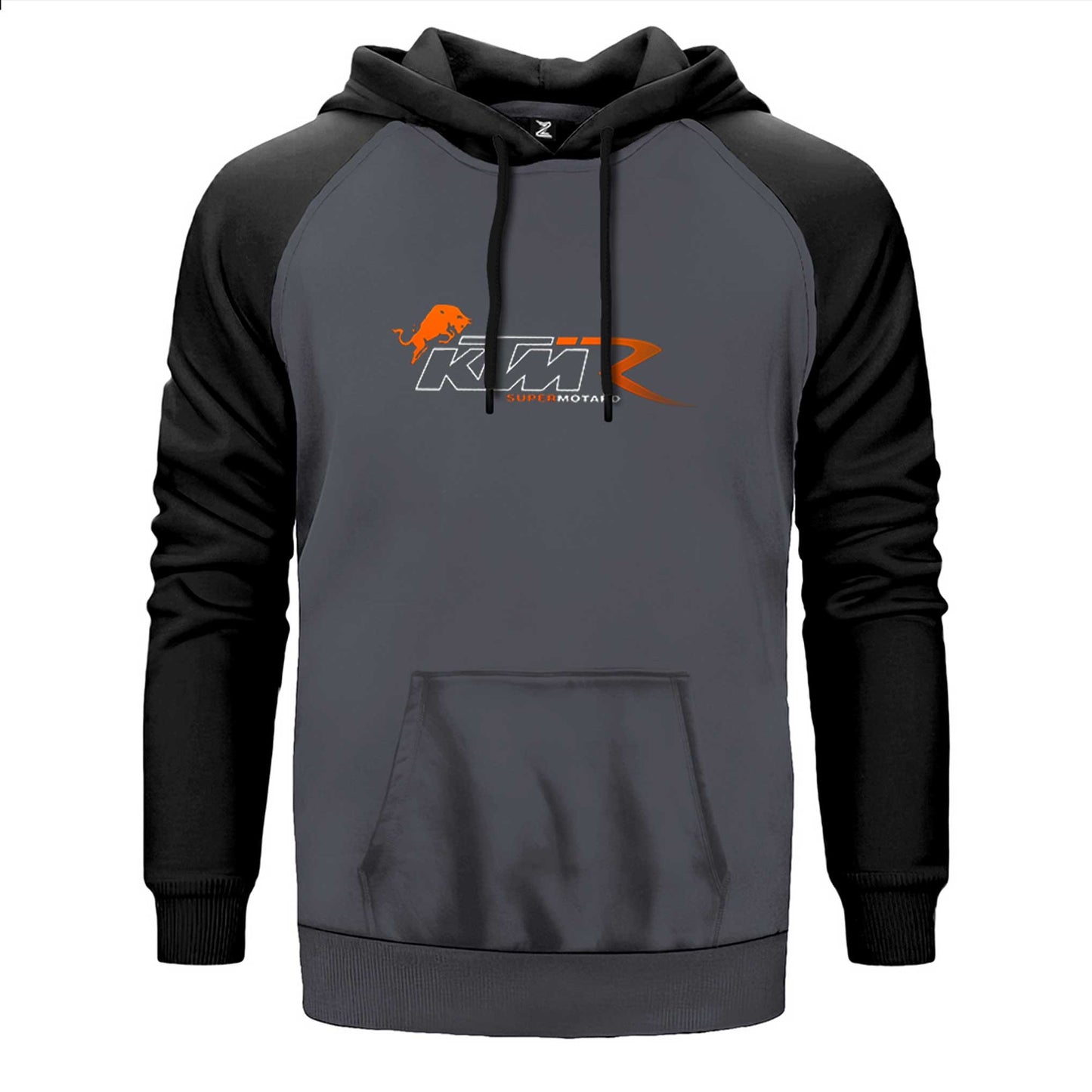 KTM Supermotard Çift Renk Reglan Kol Sweatshirt