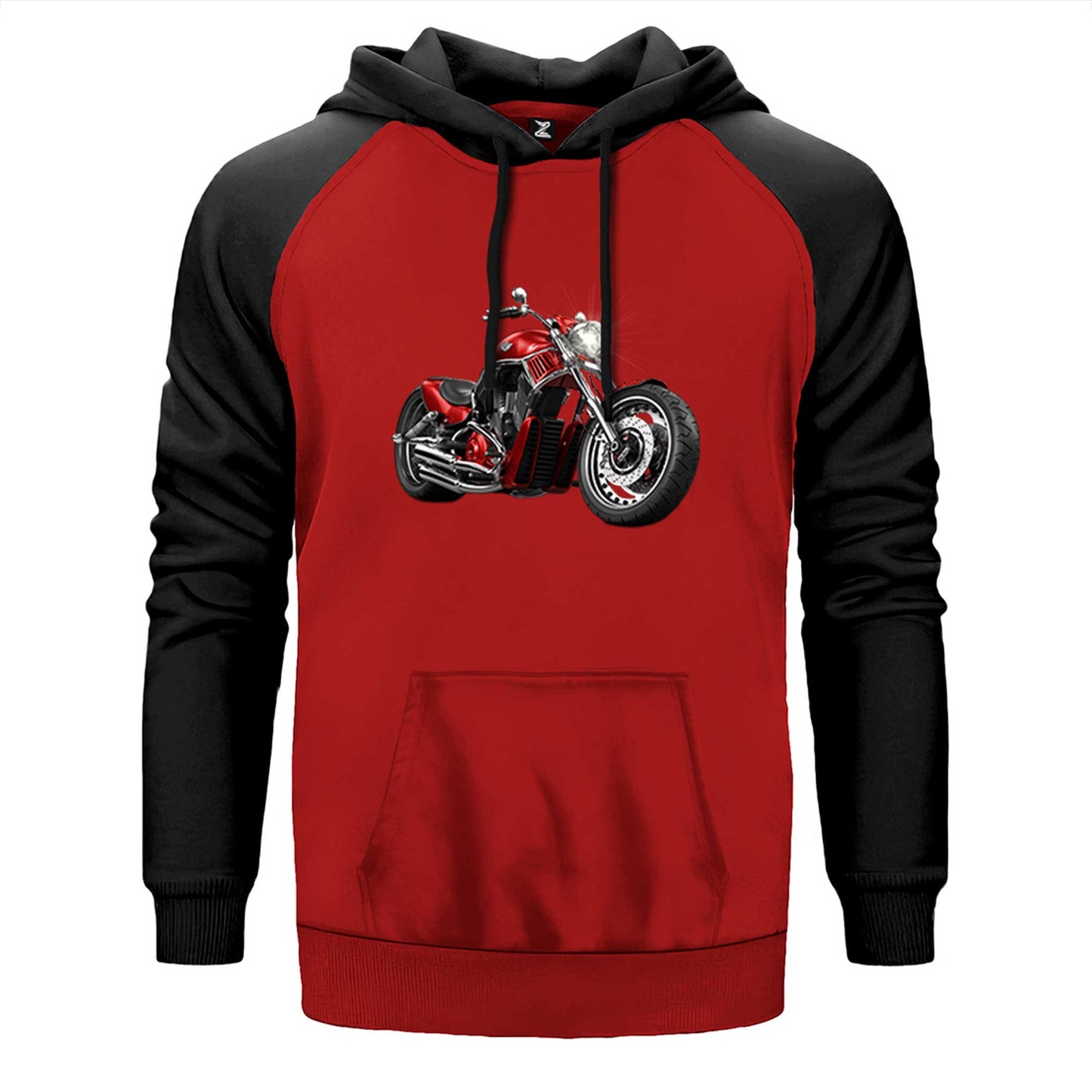 Chopper Cruiser Çift Renk Reglan Kol Sweatshirt