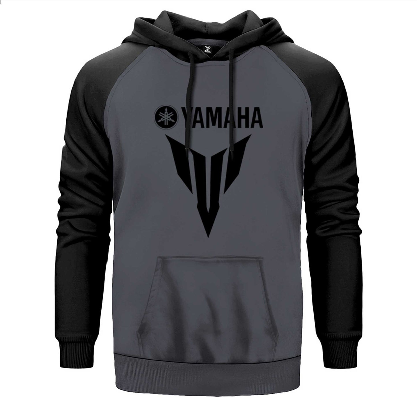 Yamaha MT07 Black Çift Renk Reglan Kol Sweatshirt