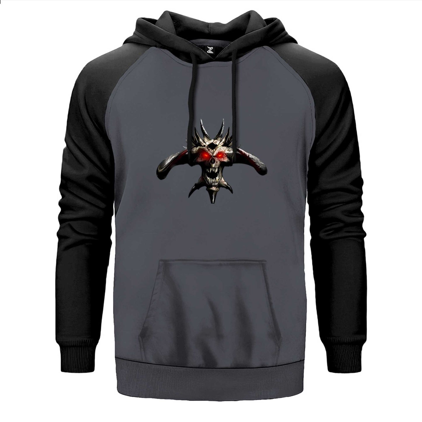 Diablo Hellfire DiabloII Çift Renk Reglan Kol Sweatshirt