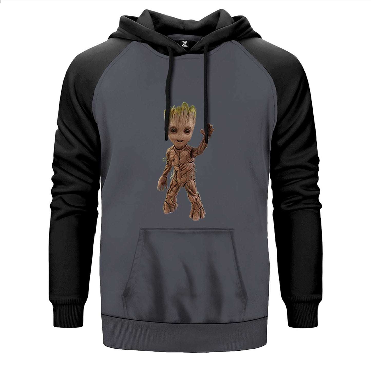 Groot Baby Çift Renk Reglan Kol Sweatshirt