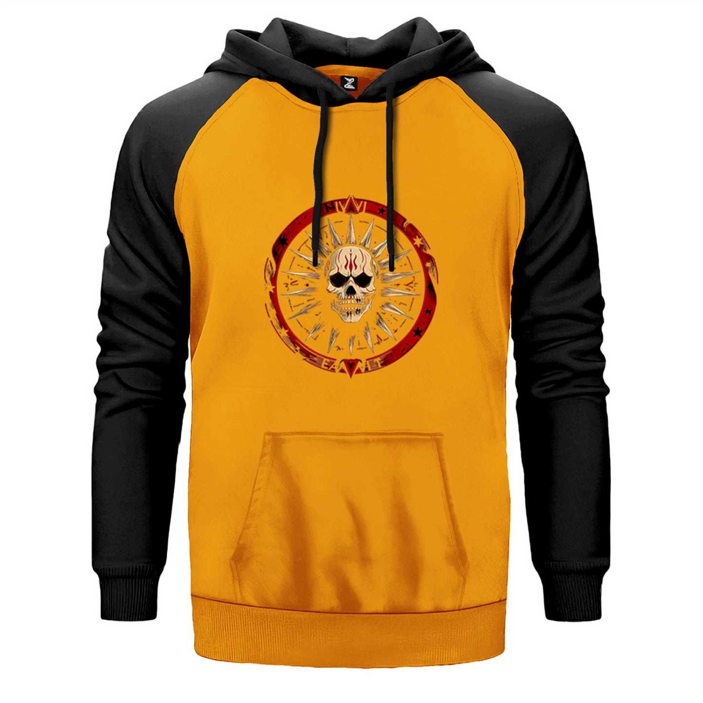 Astek Medallion Çift Renk Reglan Kol Sweatshirt