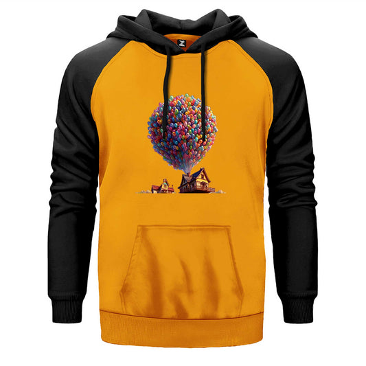 Balloon House Çift Renk Reglan Kol Sweatshirt