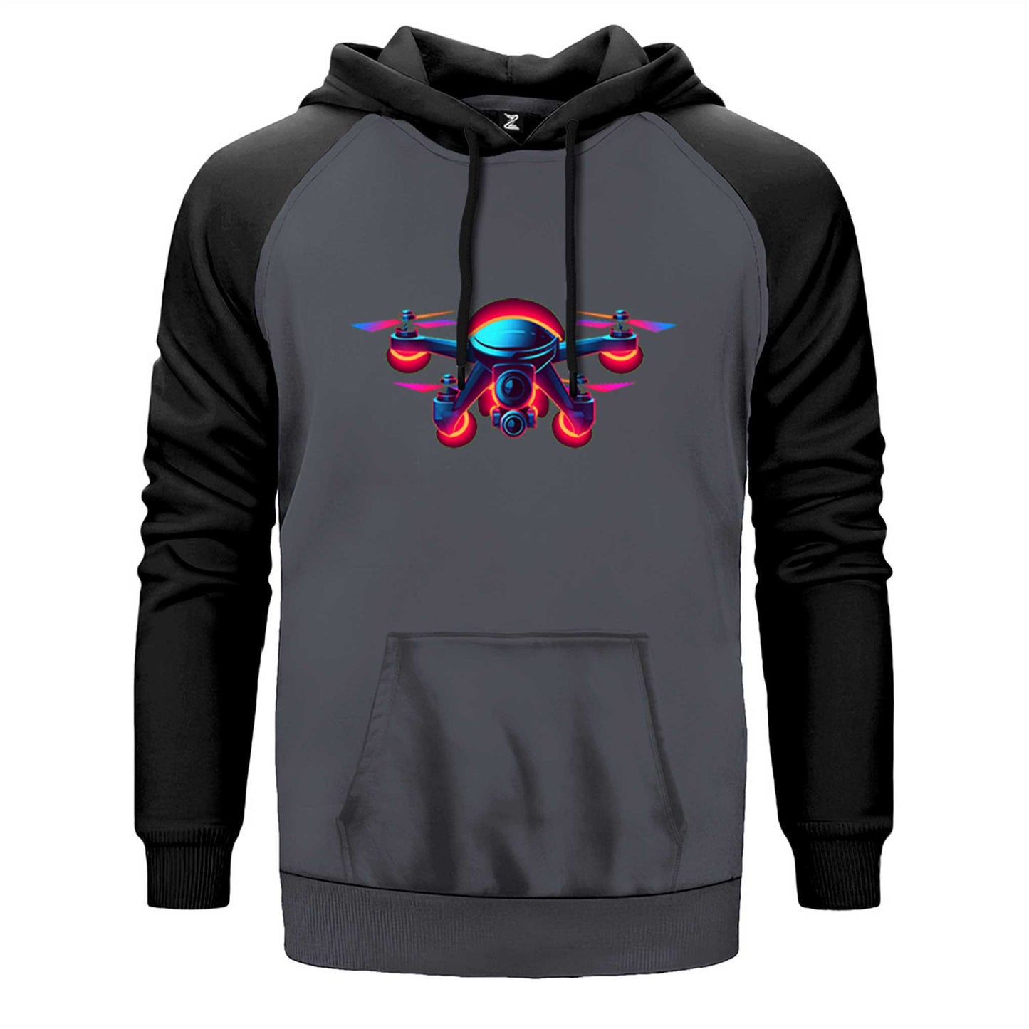 Drone Color Çift Renk Reglan Kol Sweatshirt