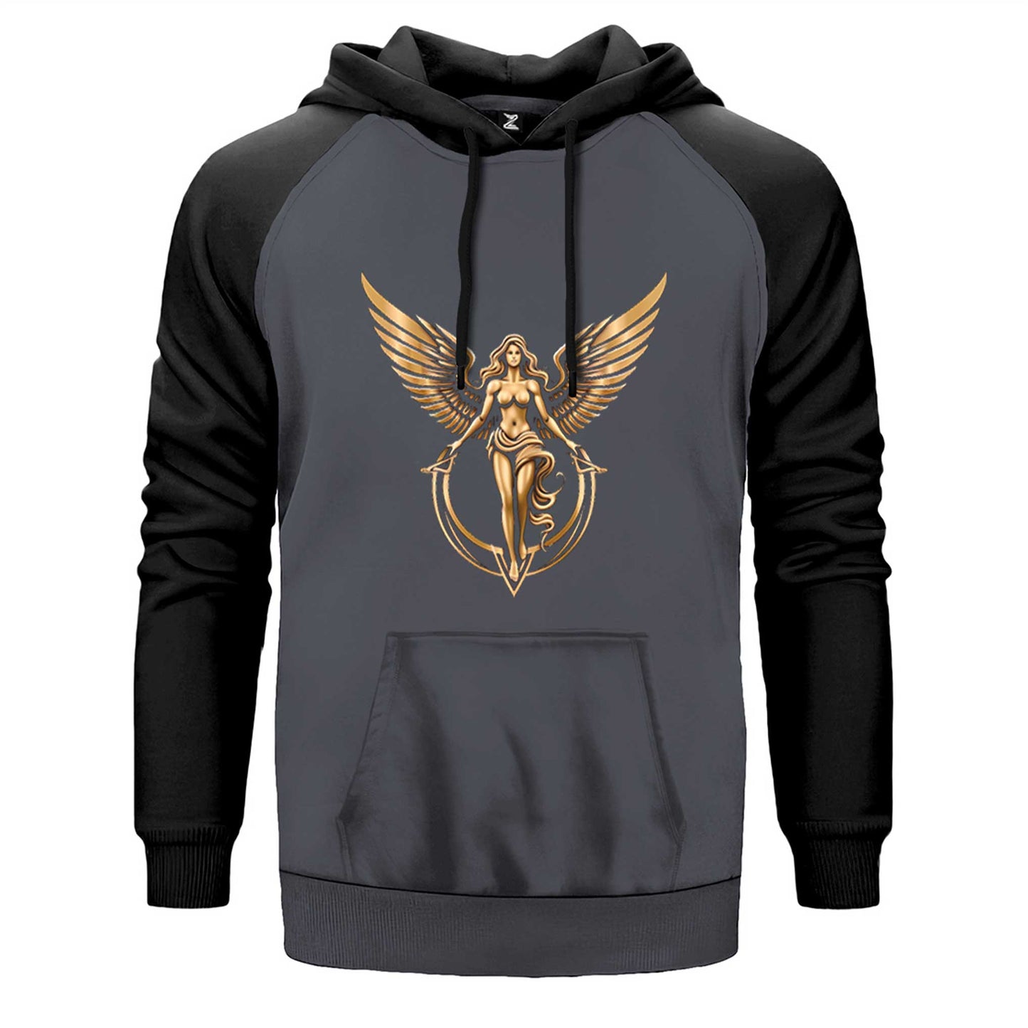 Gold Angel Çift Renk Reglan Kol Sweatshirt