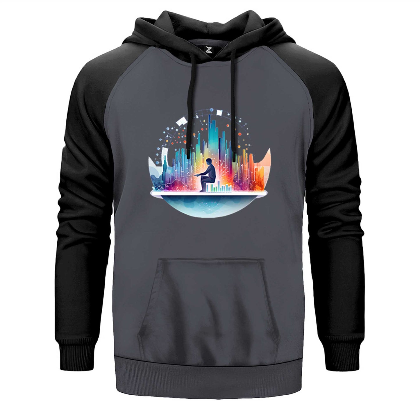 Middleware Çift Renk Reglan Kol Sweatshirt