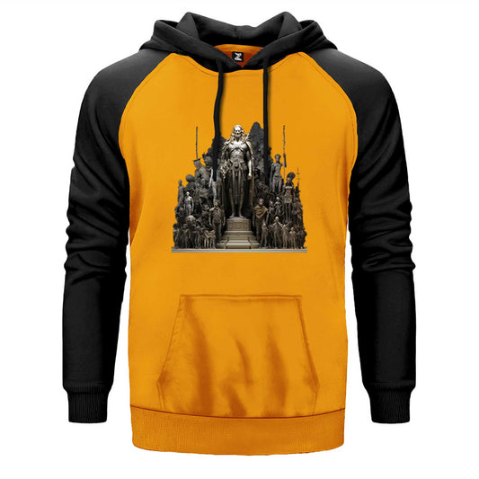 Human History Çift Renk Reglan Kol Sweatshirt