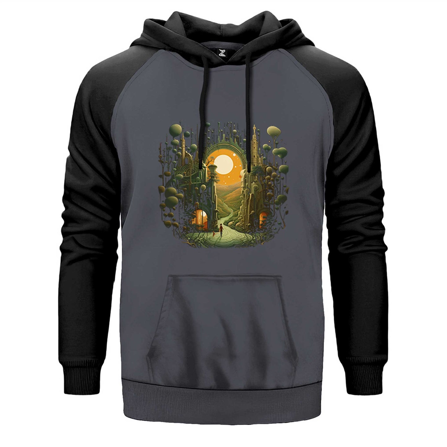 Journey To Hope Çift Renk Reglan Kol Sweatshirt
