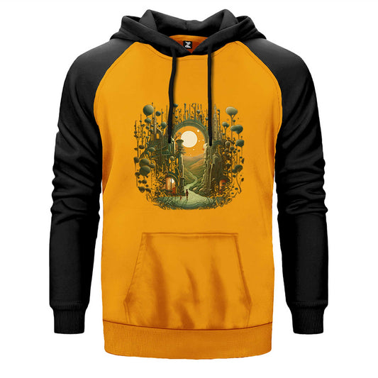 Journey To Hope Çift Renk Reglan Kol Sweatshirt