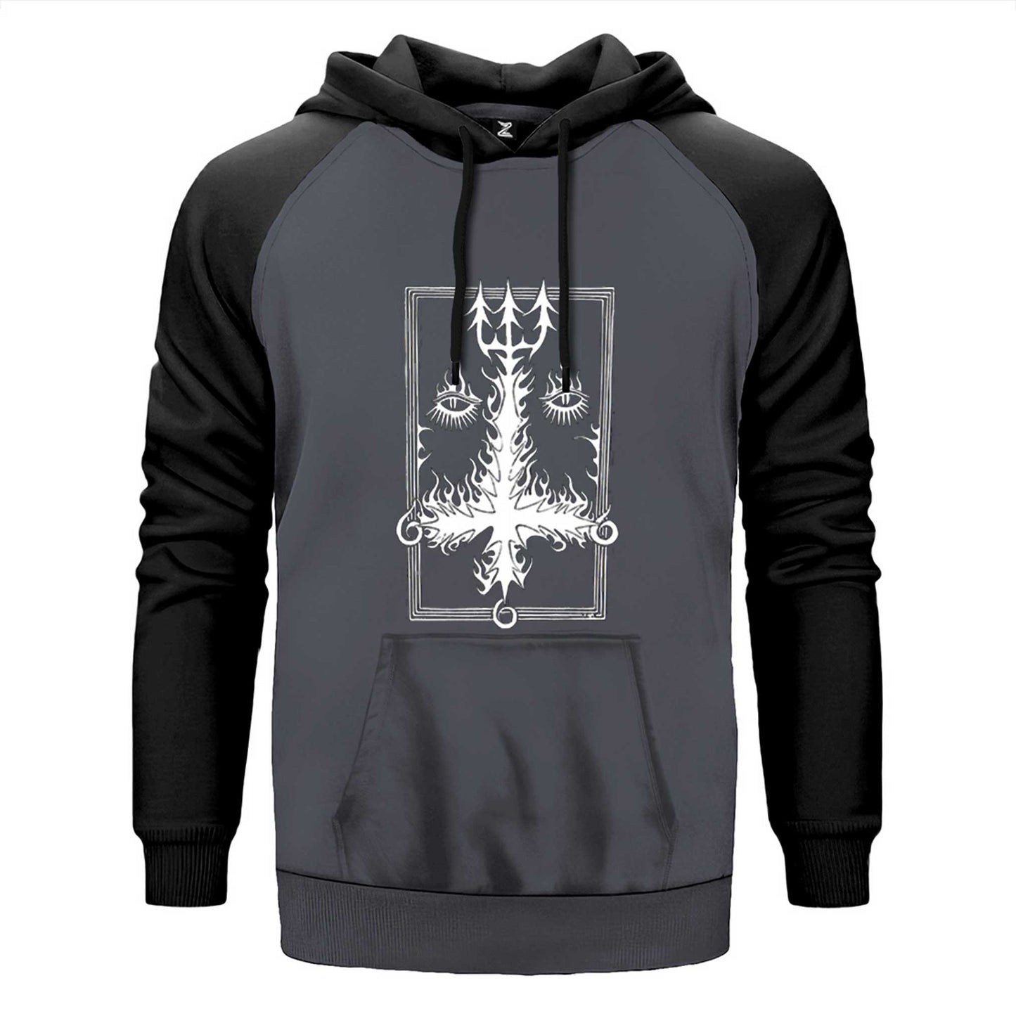 Dissection The Past Is Alive Logo Çift Renk Reglan Kol Sweatshirt