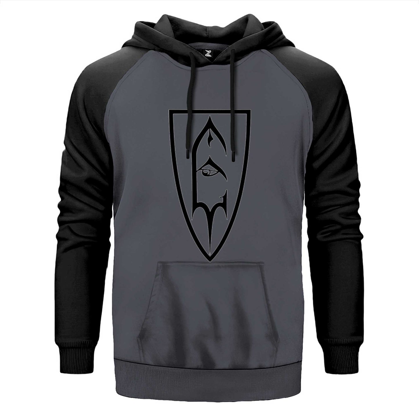 Emperor Shield Woven Çift Renk Reglan Kol Sweatshirt