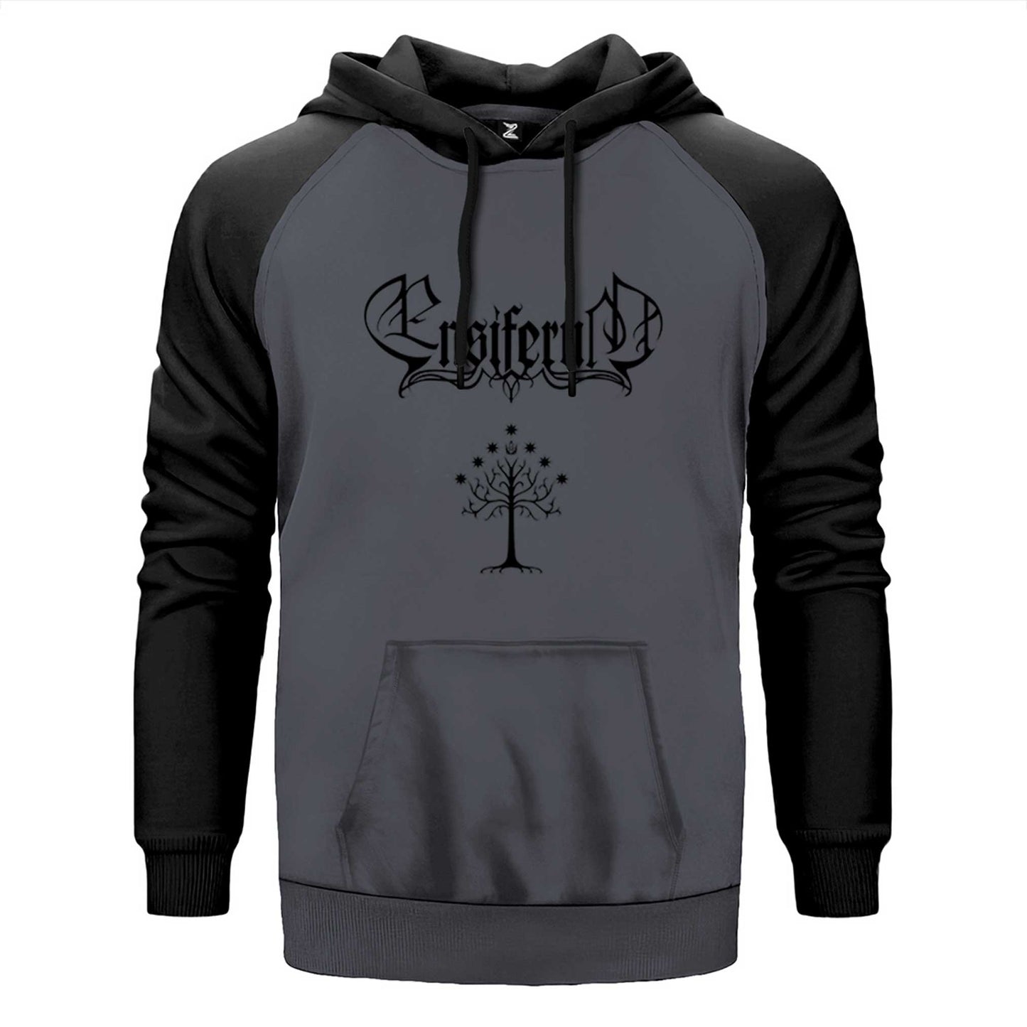 Ensiferum Tree of life Çift Renk Reglan Kol Sweatshirt