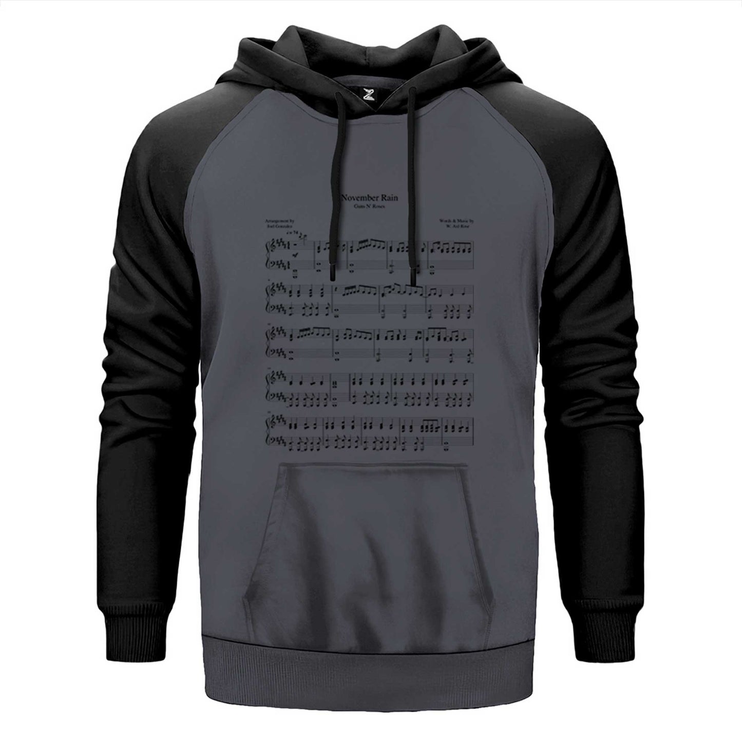 Guns N Roses November Rain Çift Renk Reglan Kol Sweatshirt