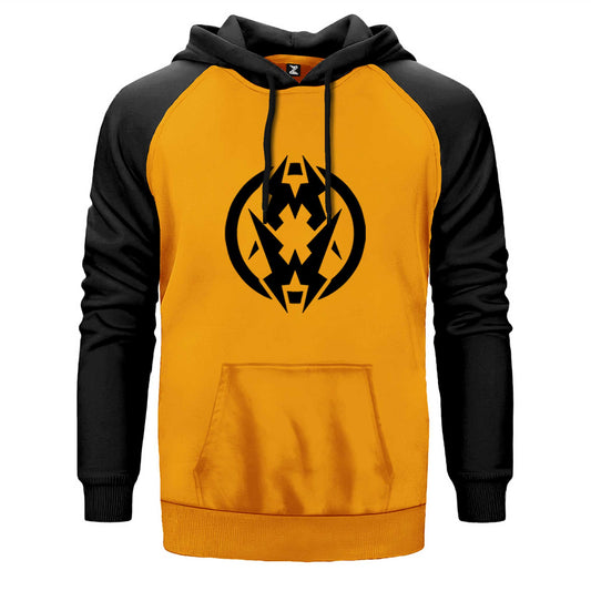 Municipal Waste Logo Çift Renk Reglan Kol Sweatshirt