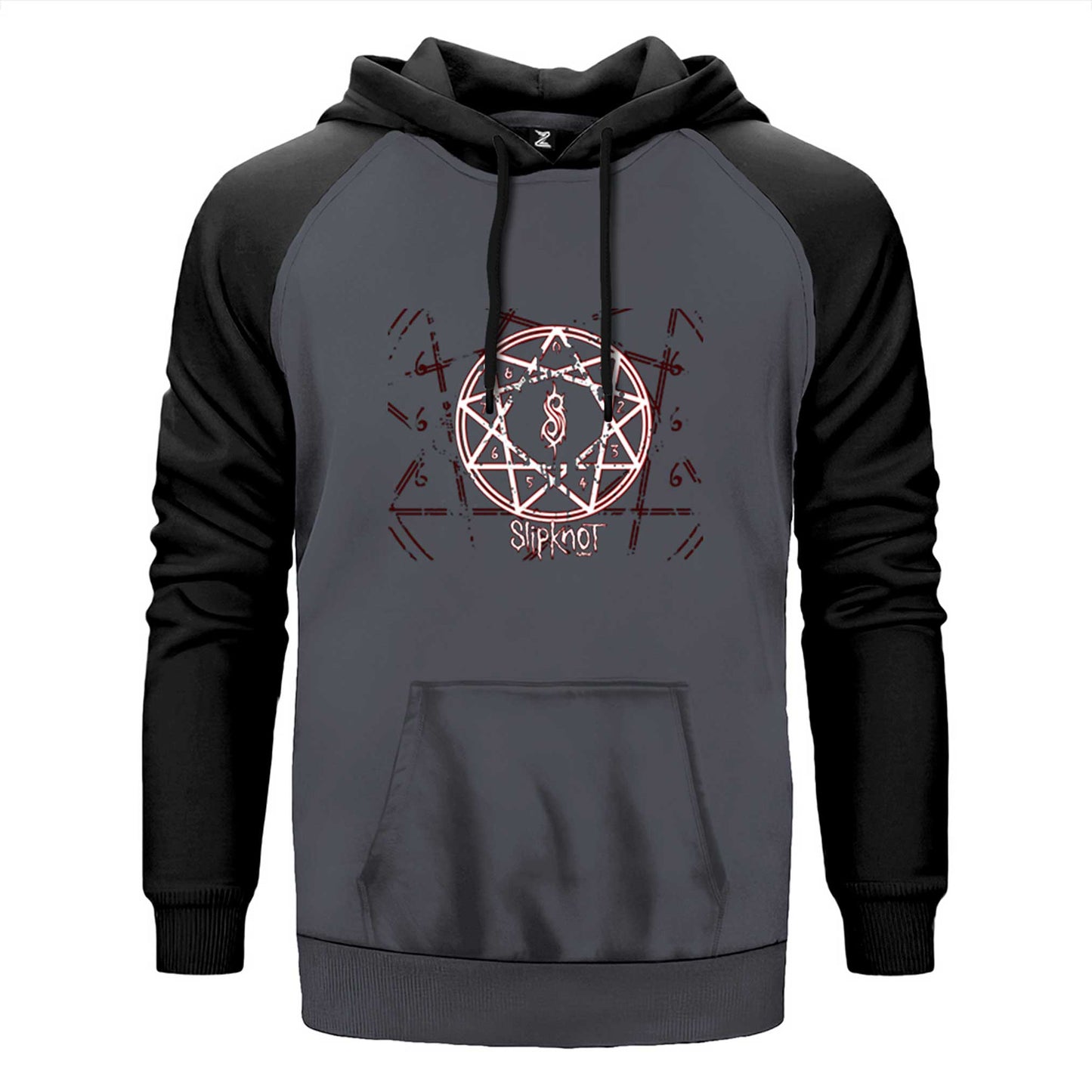 Slipknot Hellknight 2 Çift Renk Reglan Kol Sweatshirt