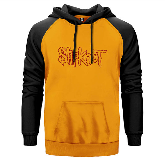 Slipknot Text Çift Renk Reglan Kol Sweatshirt