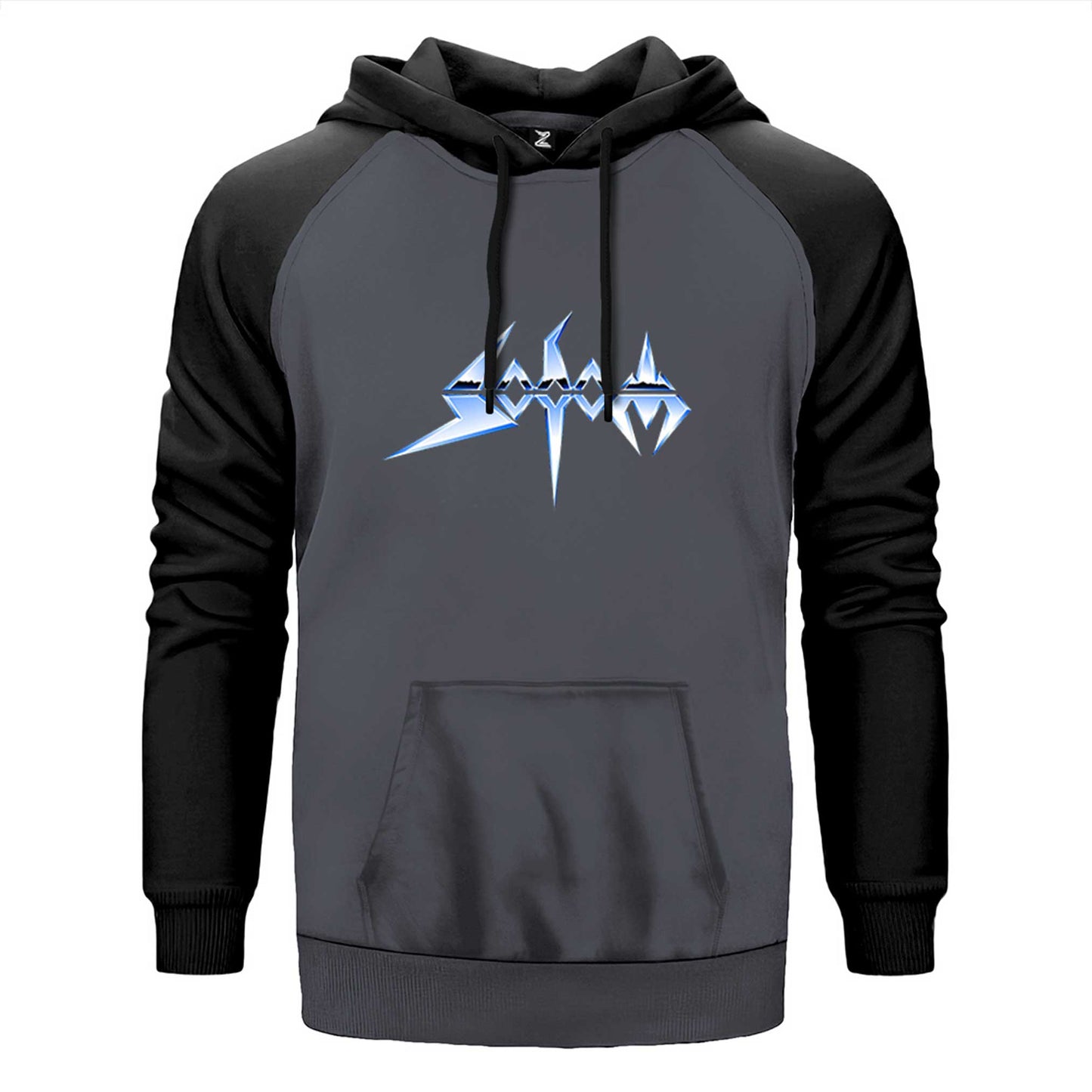 Sodom Logo Çift Renk Reglan Kol Sweatshirt