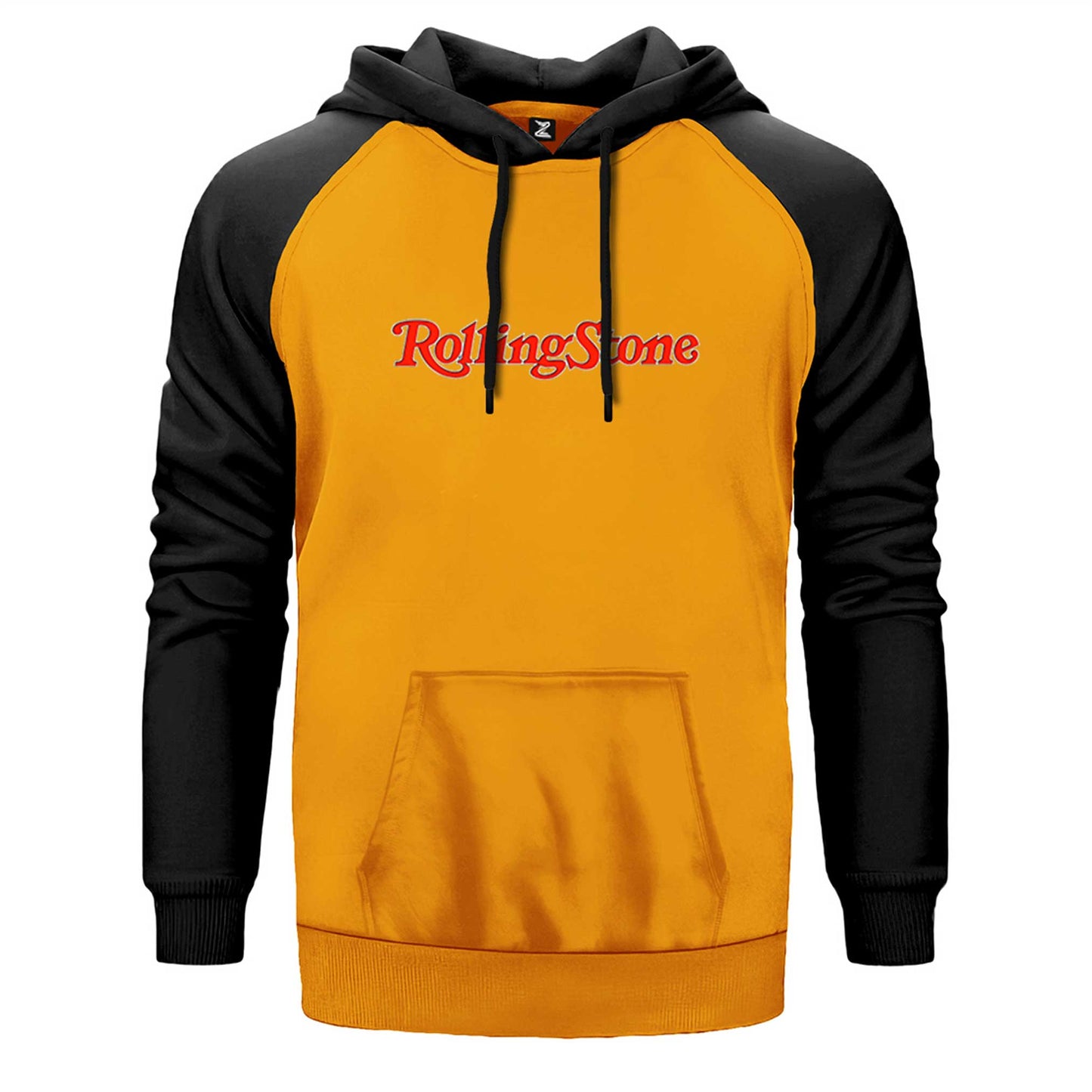 The Rolling Stones Text Çift Renk Reglan Kol Sweatshirt