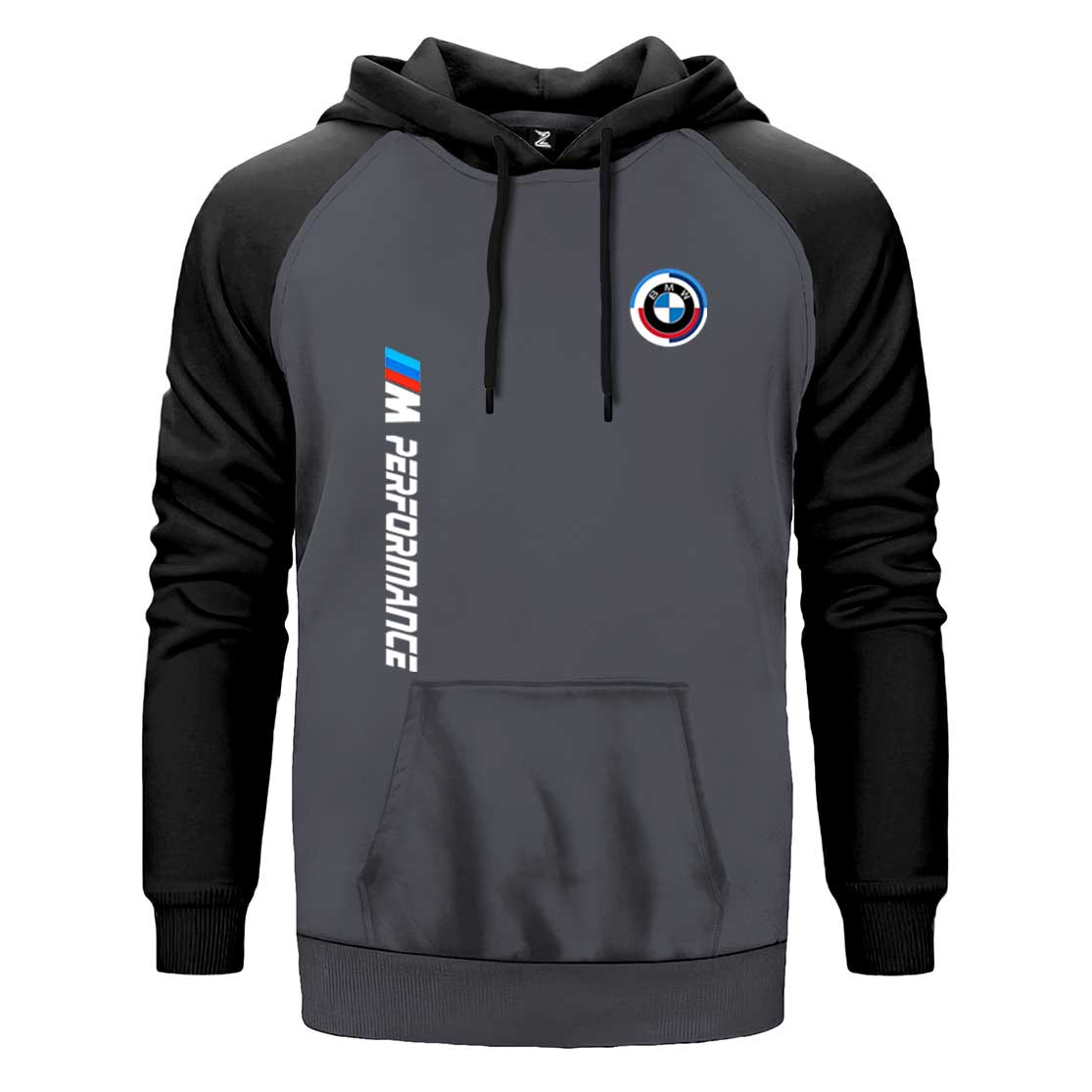 Bmw Performance New Çift Renk Reglan Kol Sweatshirt